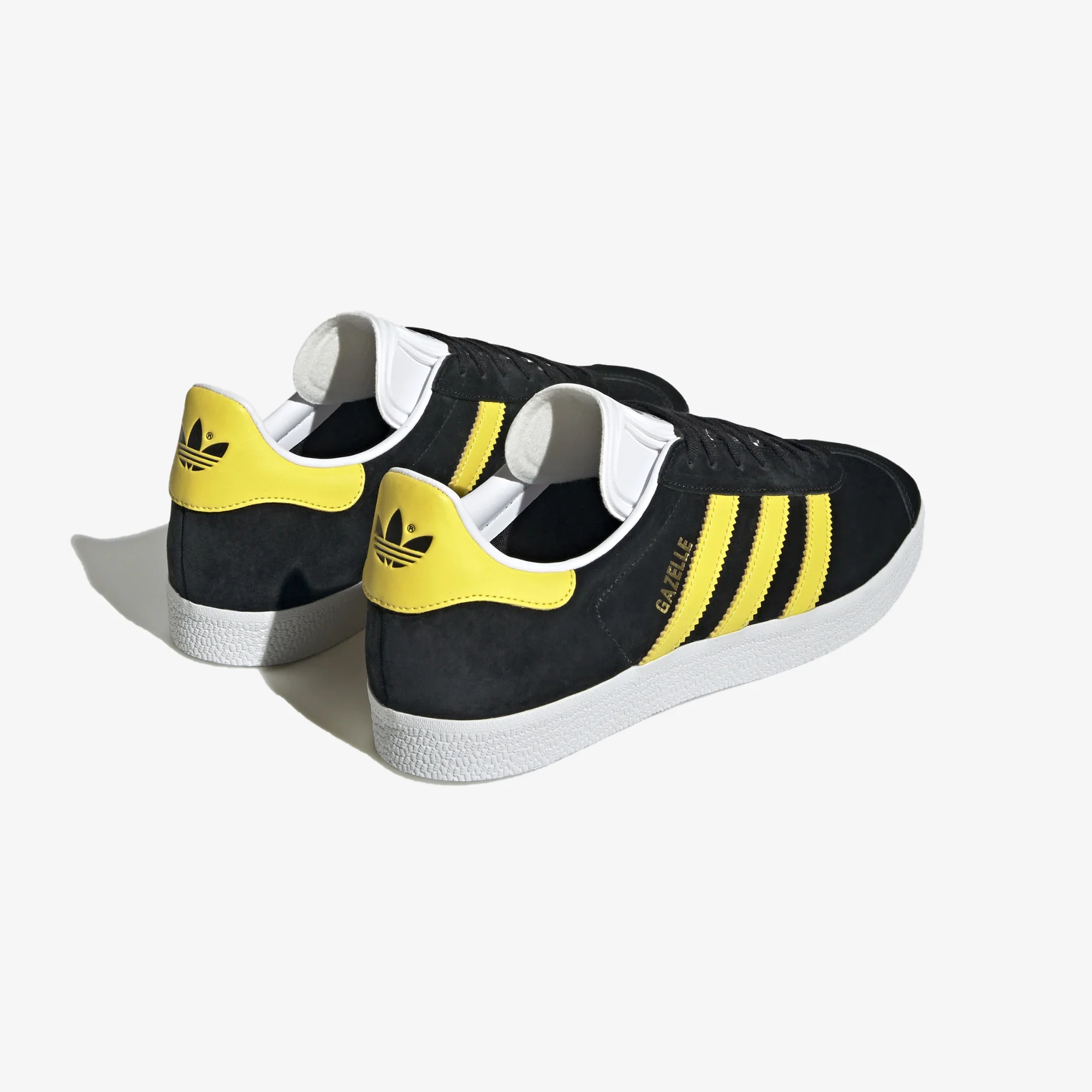 Adidas Originals | GAZELLE { BLACK/YELLOW - Image 3