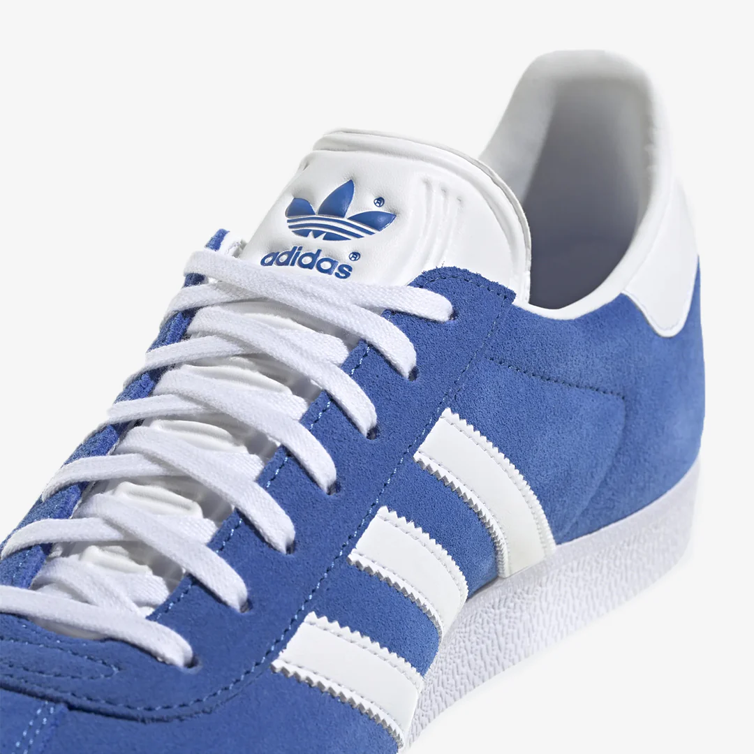 Adidas Originals | GAZELLE { BLUE / CLOUD WHITE - Image 4