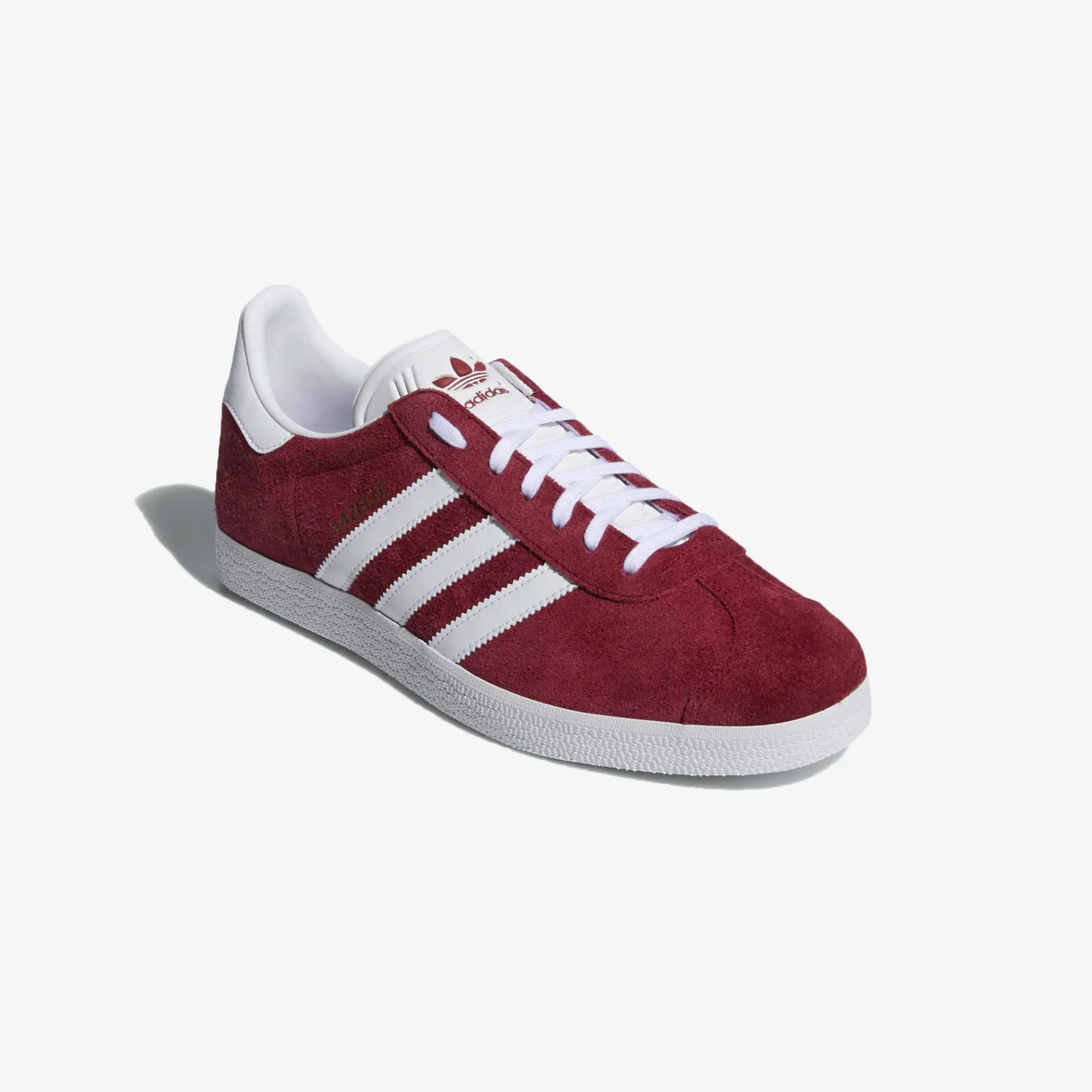 Adidas Originals | GAZELLE { BURGANDY/CLOUD WHITE - Image 2