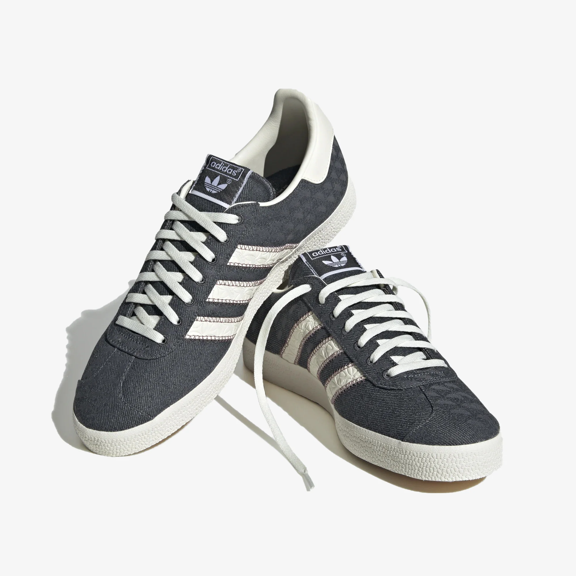 Adidas Originals | GAZELLE { DARK SLATE/OFF WHITE/CORE BLACK - Image 2