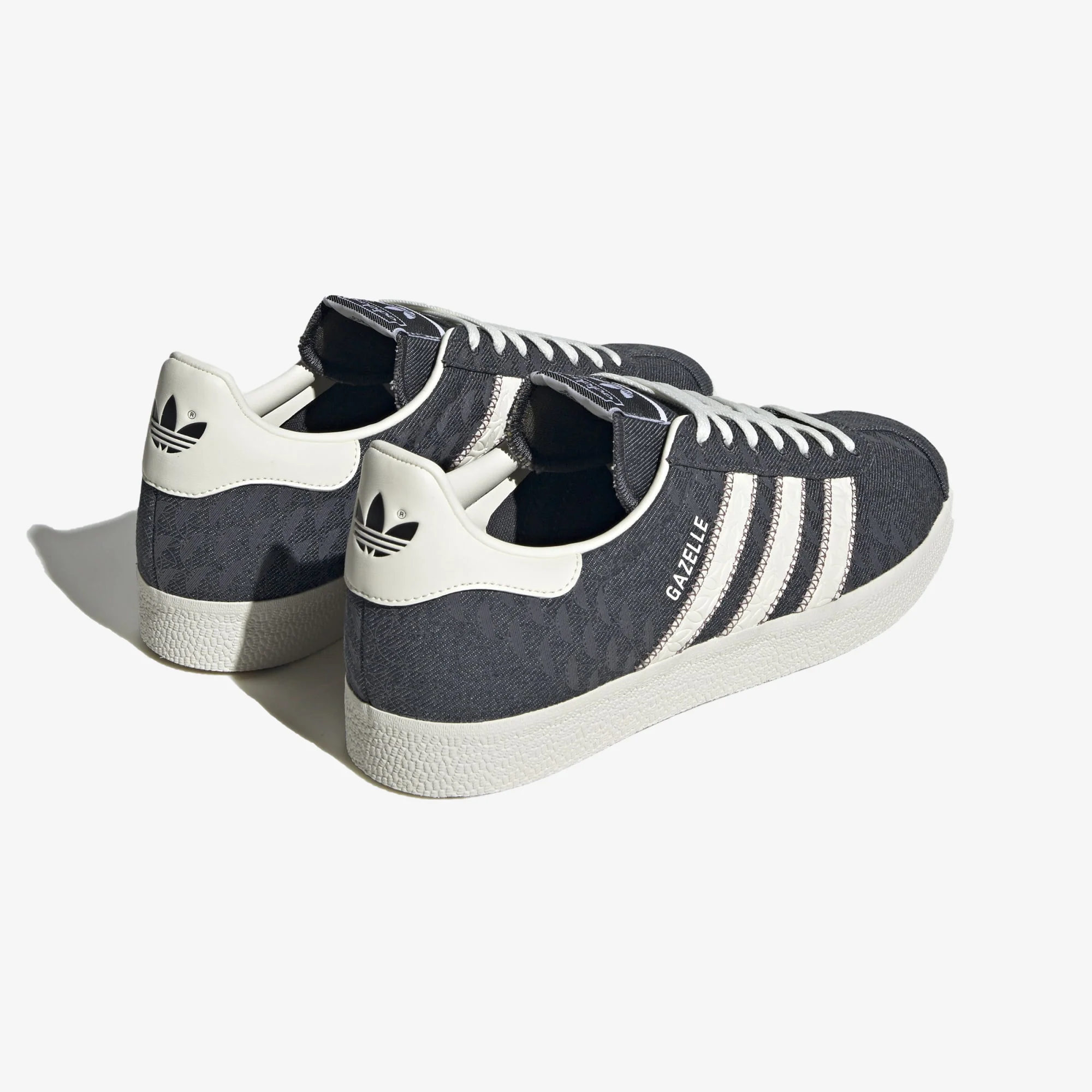 Adidas Originals | GAZELLE { DARK SLATE/OFF WHITE/CORE BLACK - Image 3