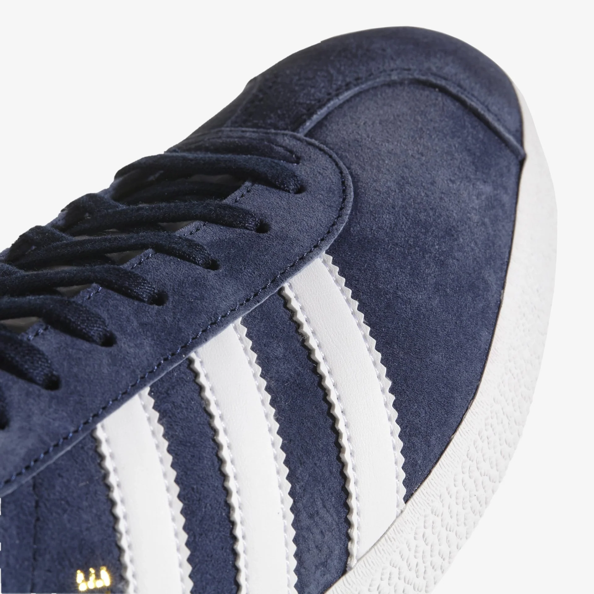 Adidas Originals | GAZELLE { NAVY/WHITE - Image 4