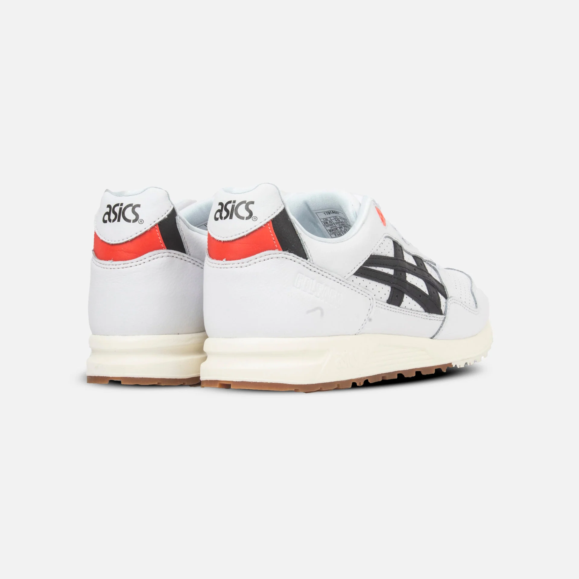 Asics | GEL SAGA WHITE/BLACK - Image 3