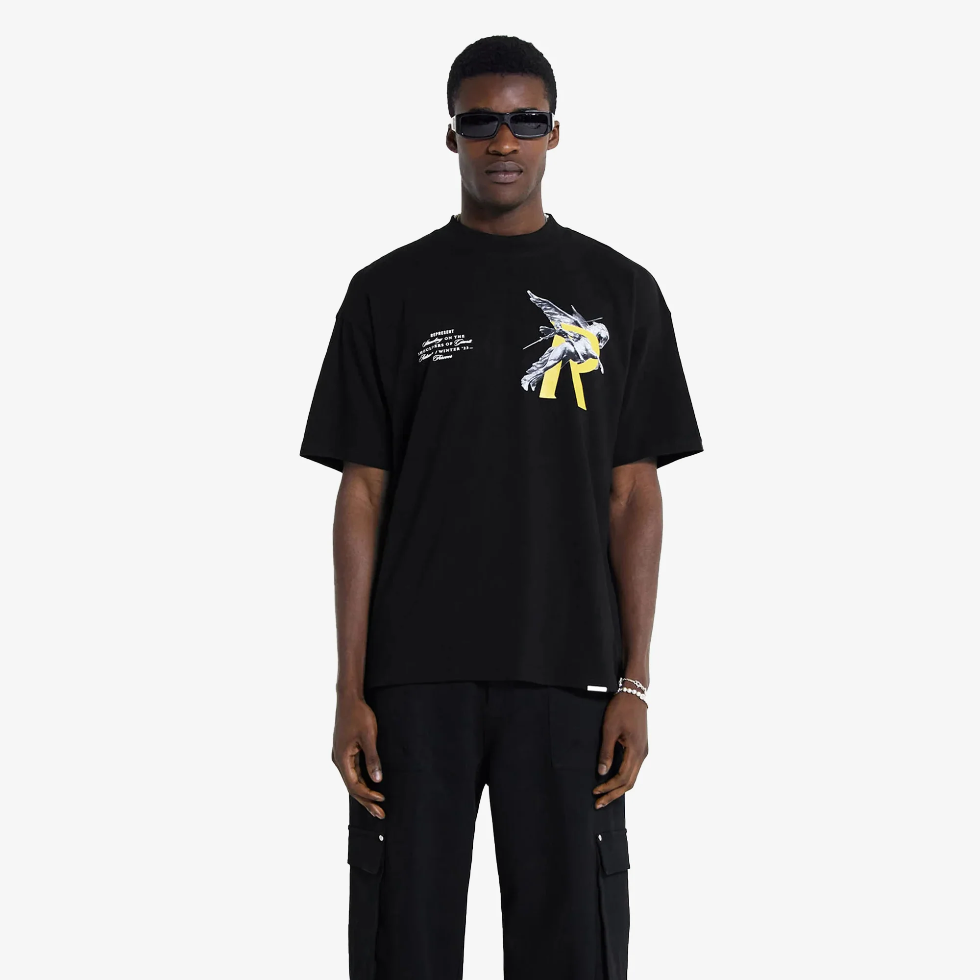 Represent | GIANTS T-SHIRT { JET BLACK