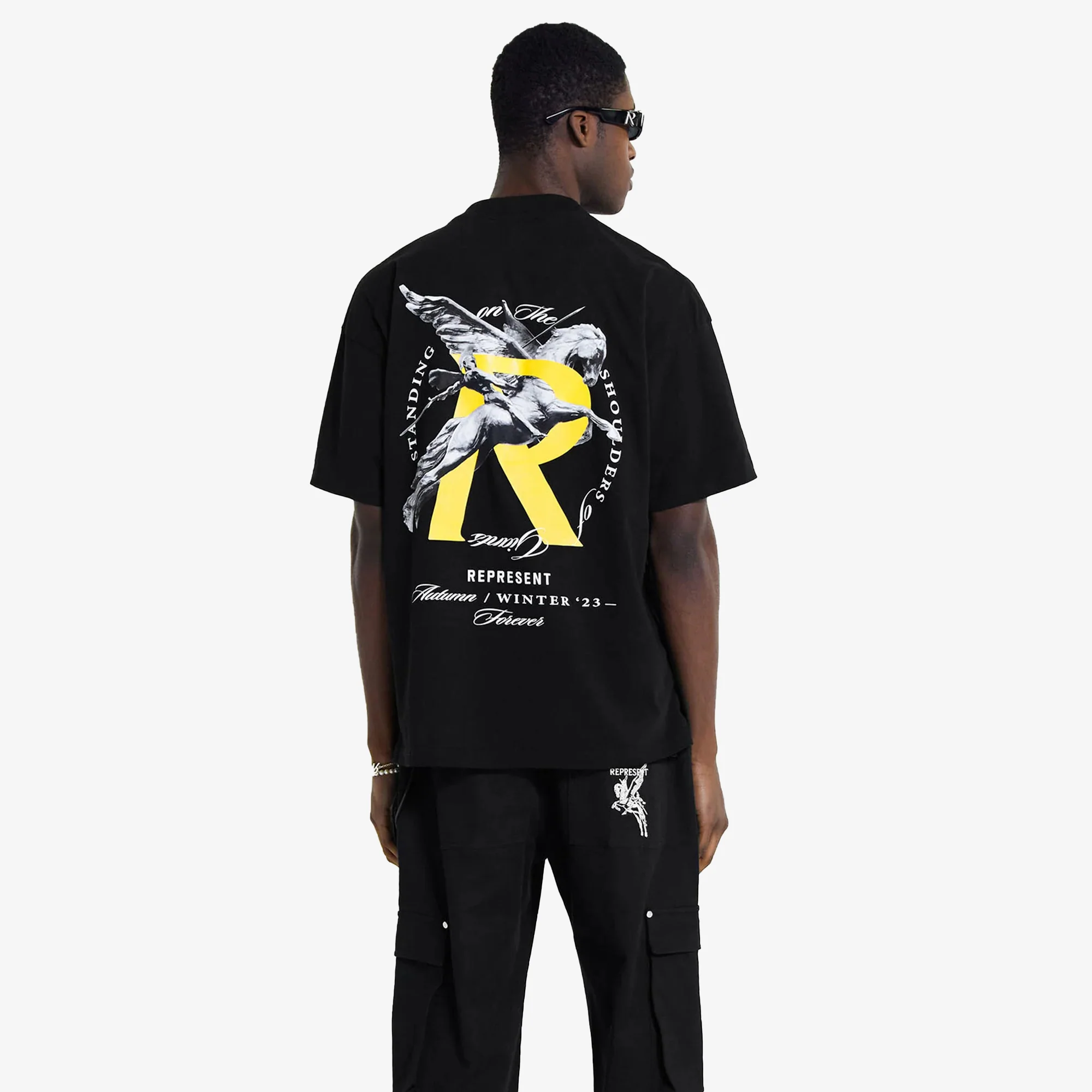 Represent | GIANTS T-SHIRT { JET BLACK - Image 2