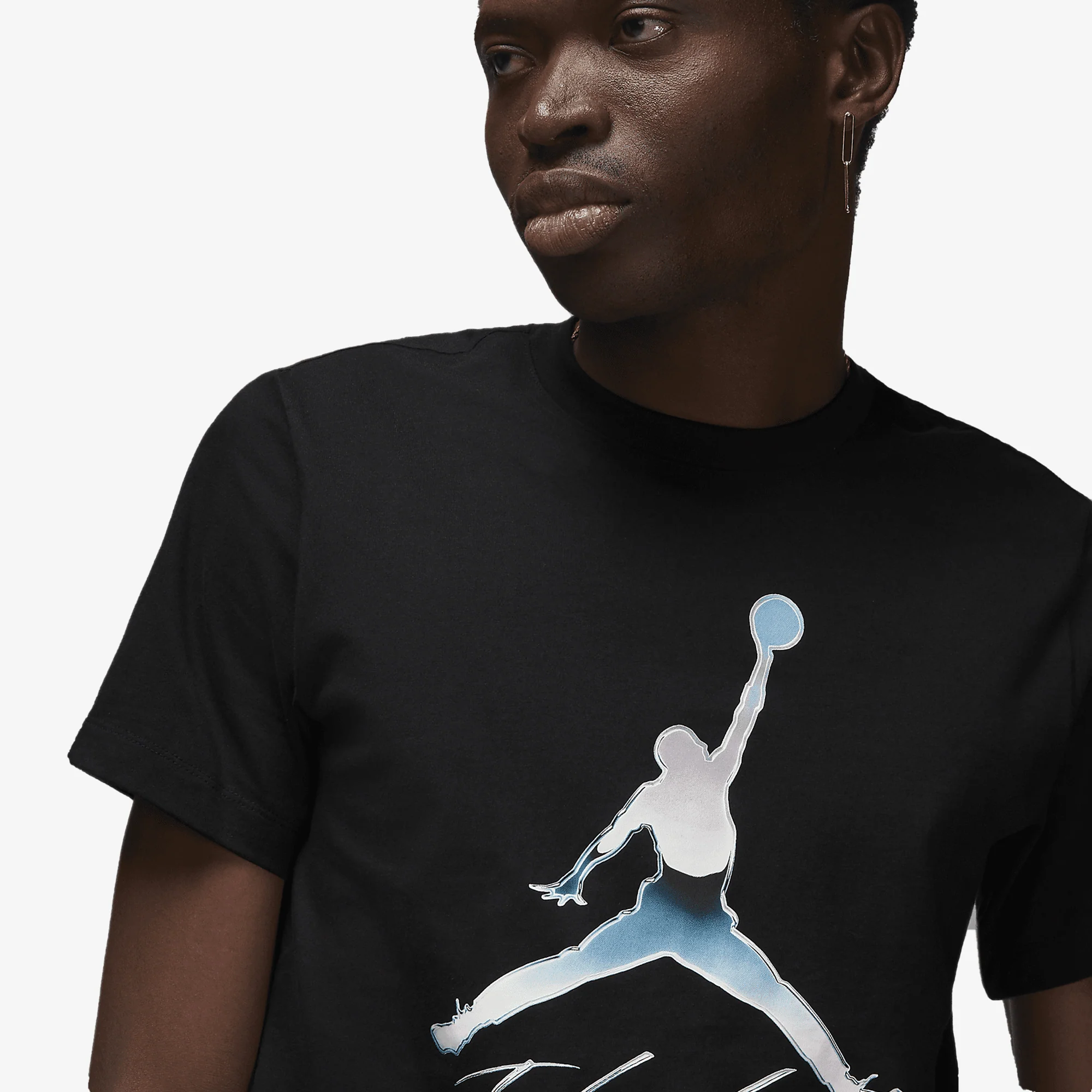 Jordan | GRAPHIC T-SHIRT { BLACK - Image 3