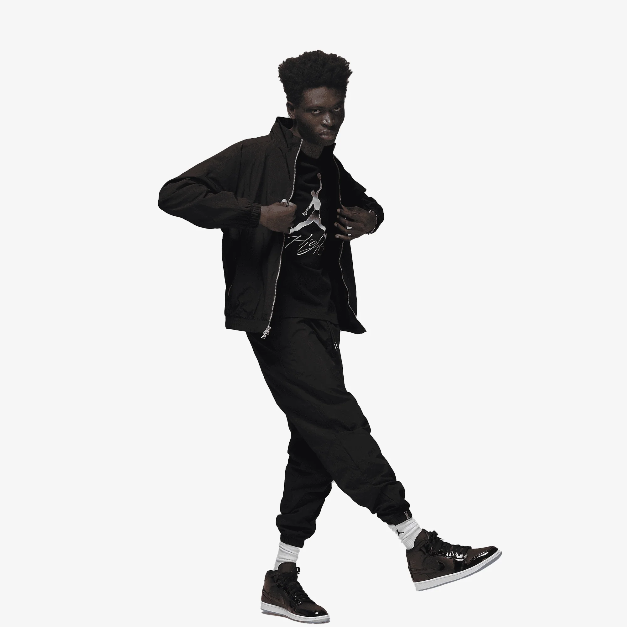 Jordan | GRAPHIC T-SHIRT { BLACK - Image 4