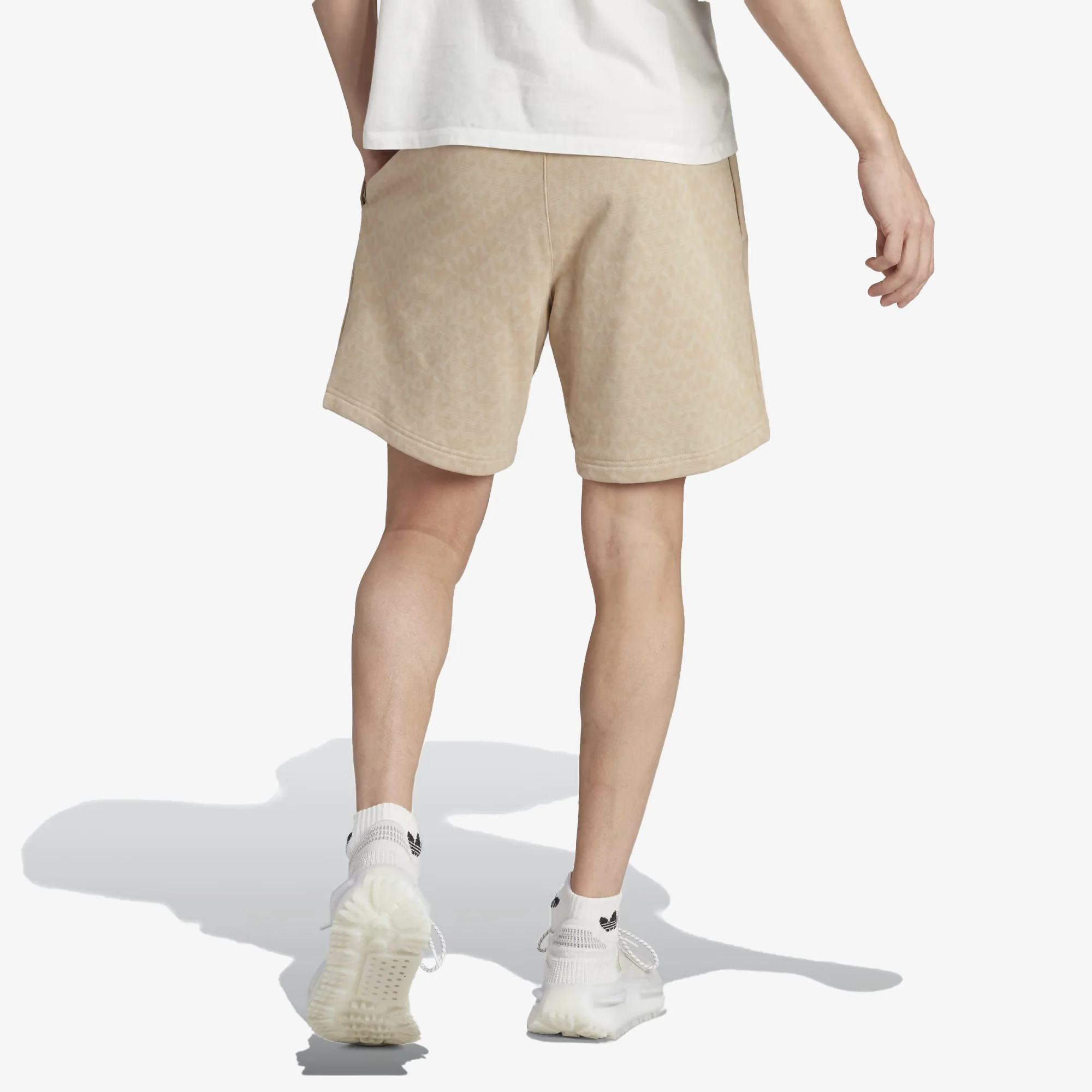 Adidas Originals | GRAPHICS MONOGRAM SHORTS { WONDER BEIGE - Image 2