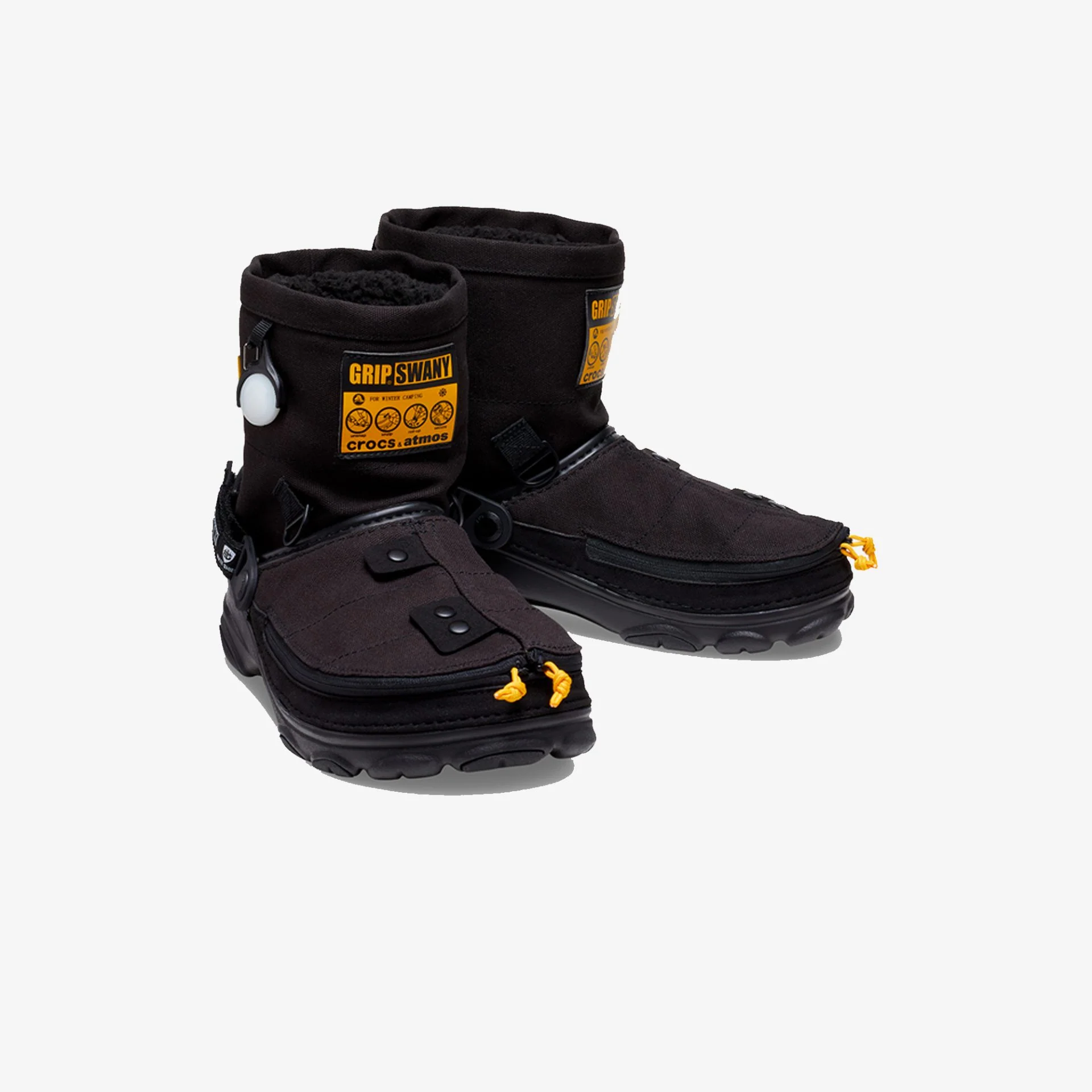 Crocs | GRIP SWANY X ATMOS X CROCS CLASSIC ALL TERRAIN CLOG { BLACK - Image 2