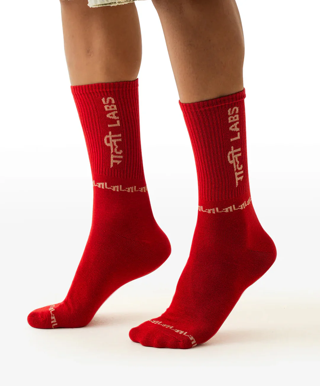GULLY LABS | GULLY SOCKS { KUMKUM RED - Image 2