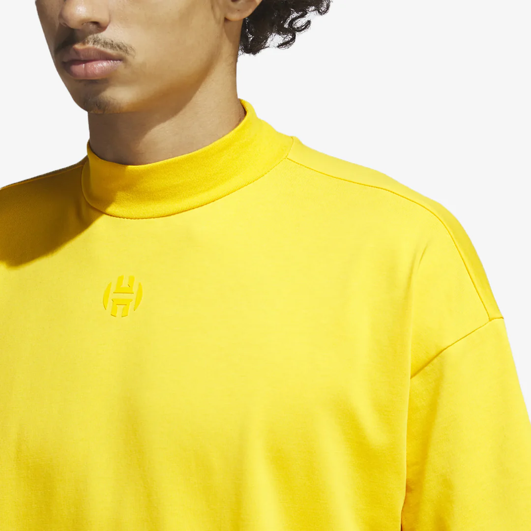 Adidas Originals | HARDEN TRAVEL TEE  { CREW YELLOW - Image 4