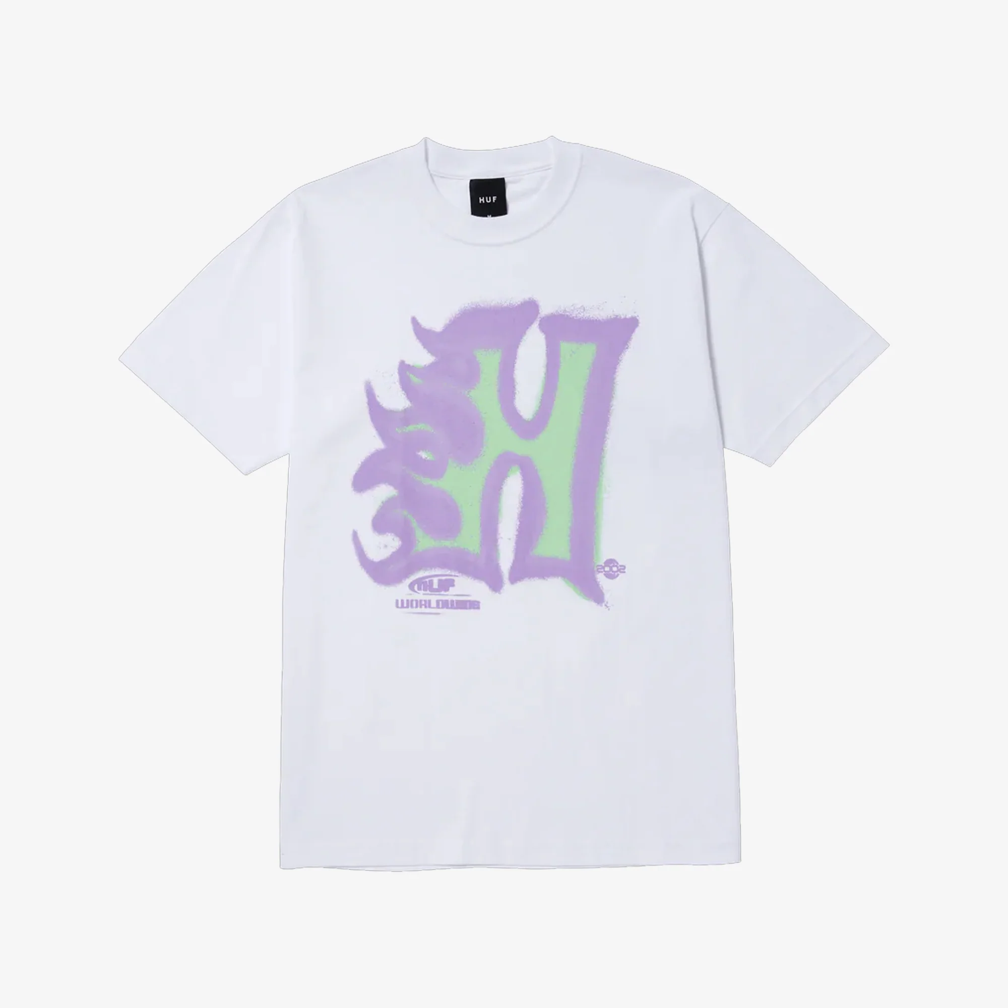 HUF | HEAT WAVE T-SHIRT { WHITE