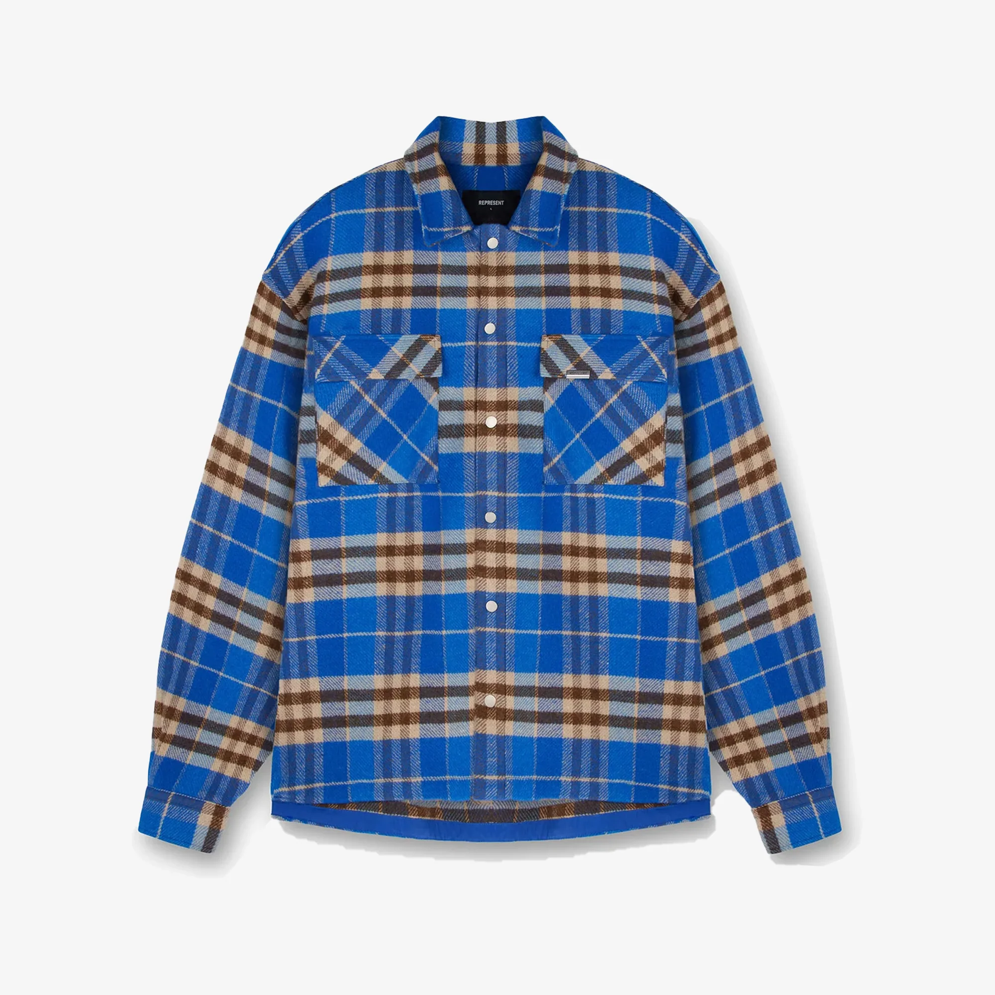 Represent | HEAVYWEIGHT INITIAL FLANNEL SHIRT { MULTI