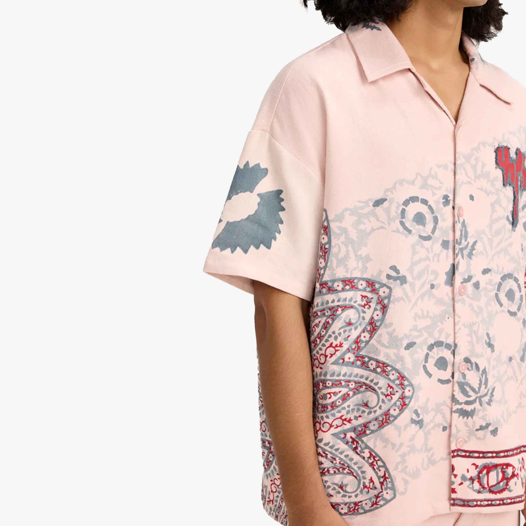 F A R A K | JAIPUR HANDMADE SHIRT { PINK/PINK - Image 4