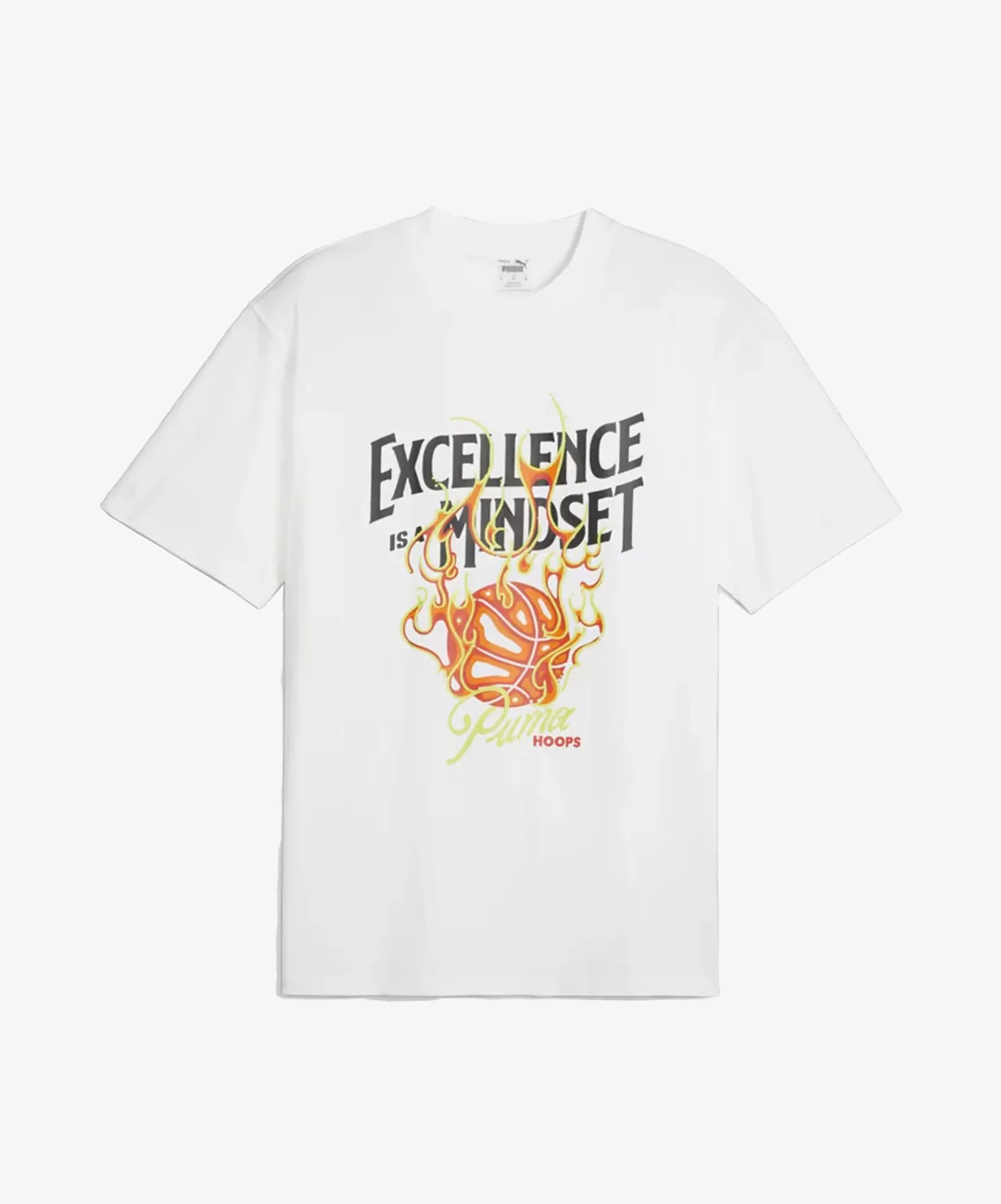 Puma | HOOPS EXCELLENCE BASKETBALL TEE { WHITE - Image 3
