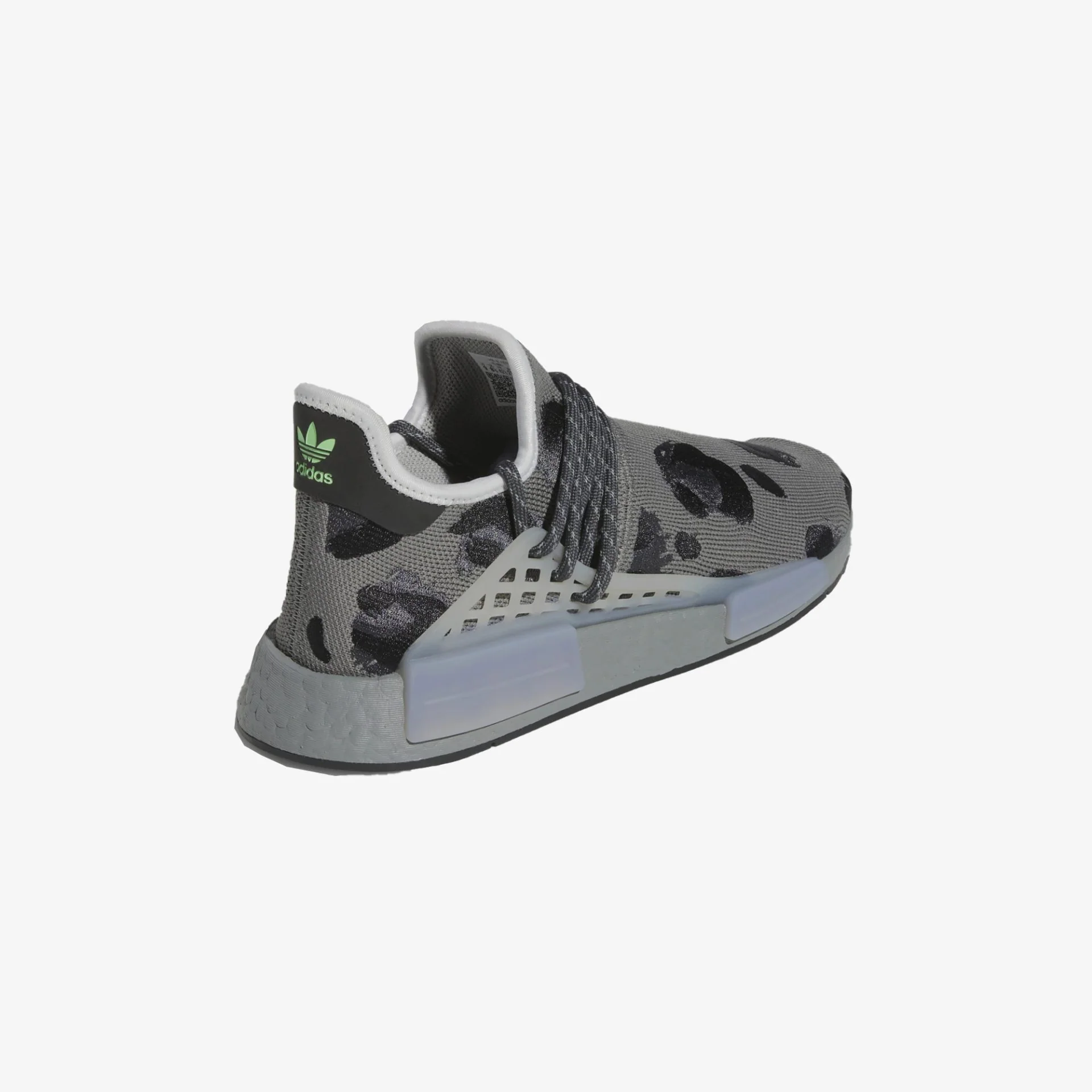 Adidas Originals | HU NMD ANIMAL PRINT { GREY/BLACK - Image 3