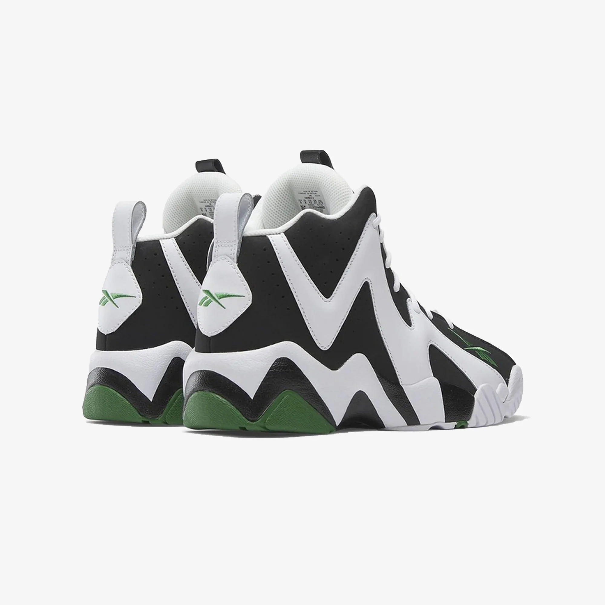 Reebok | HURRIKAZE II { FTWR WHITE/CORE BLACK/GLEN GREEN - Image 3