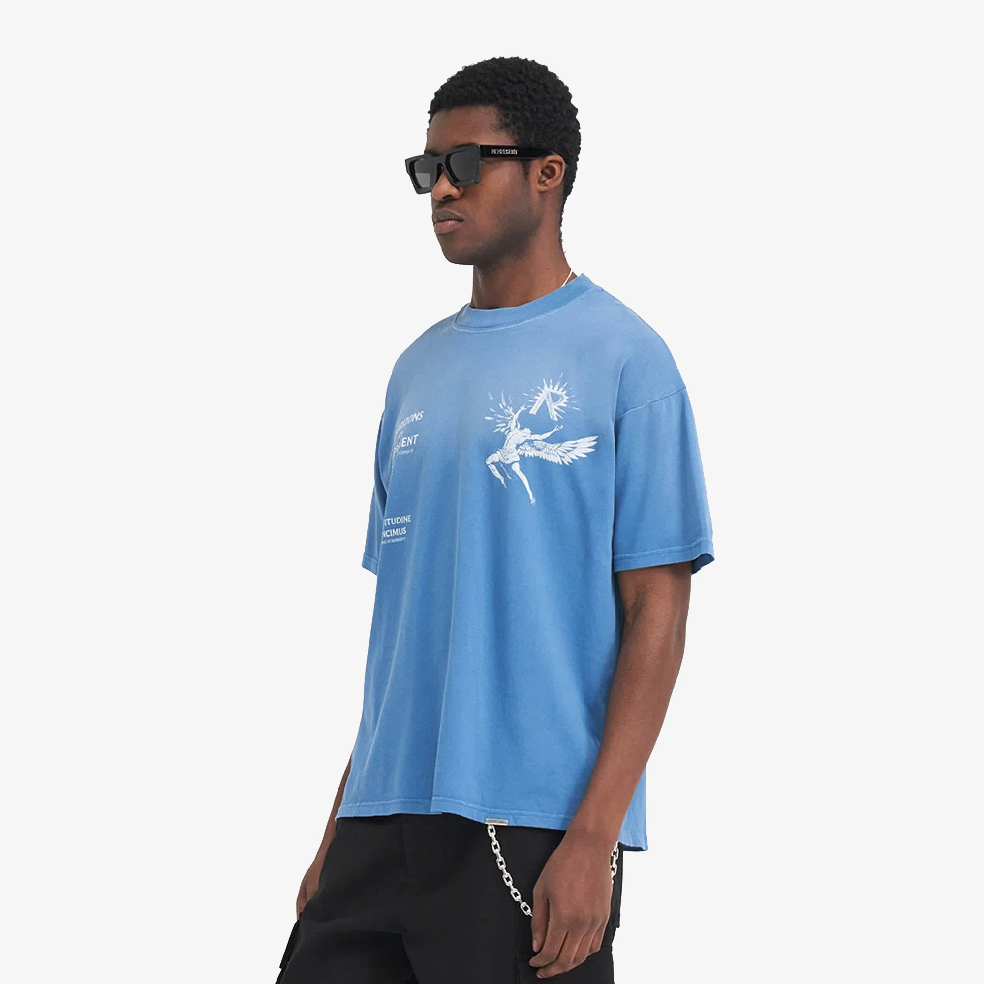 Represent | ICARUS T-SHIRT { SKY BLUE - Image 3