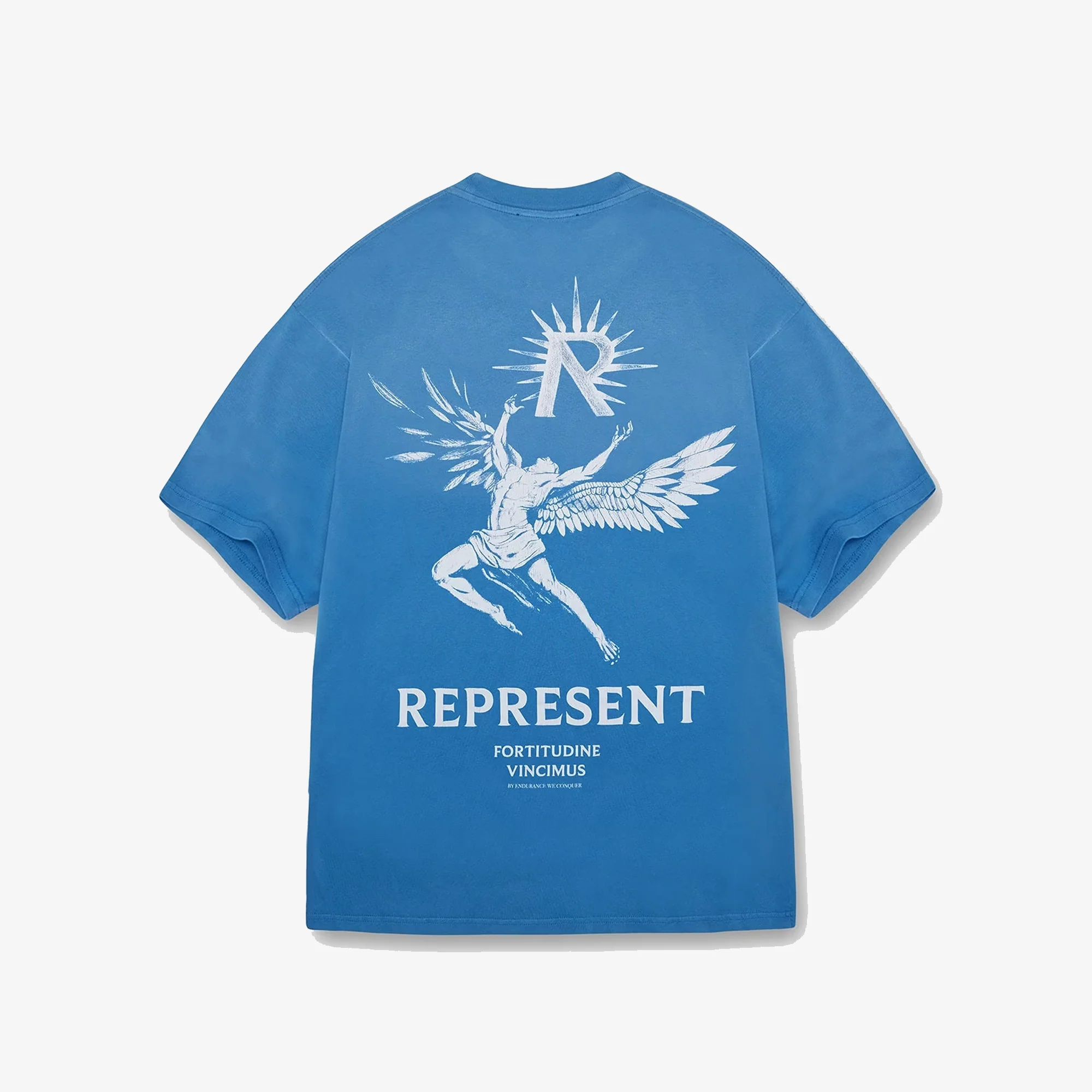 Represent | ICARUS T-SHIRT { SKY BLUE - Image 8