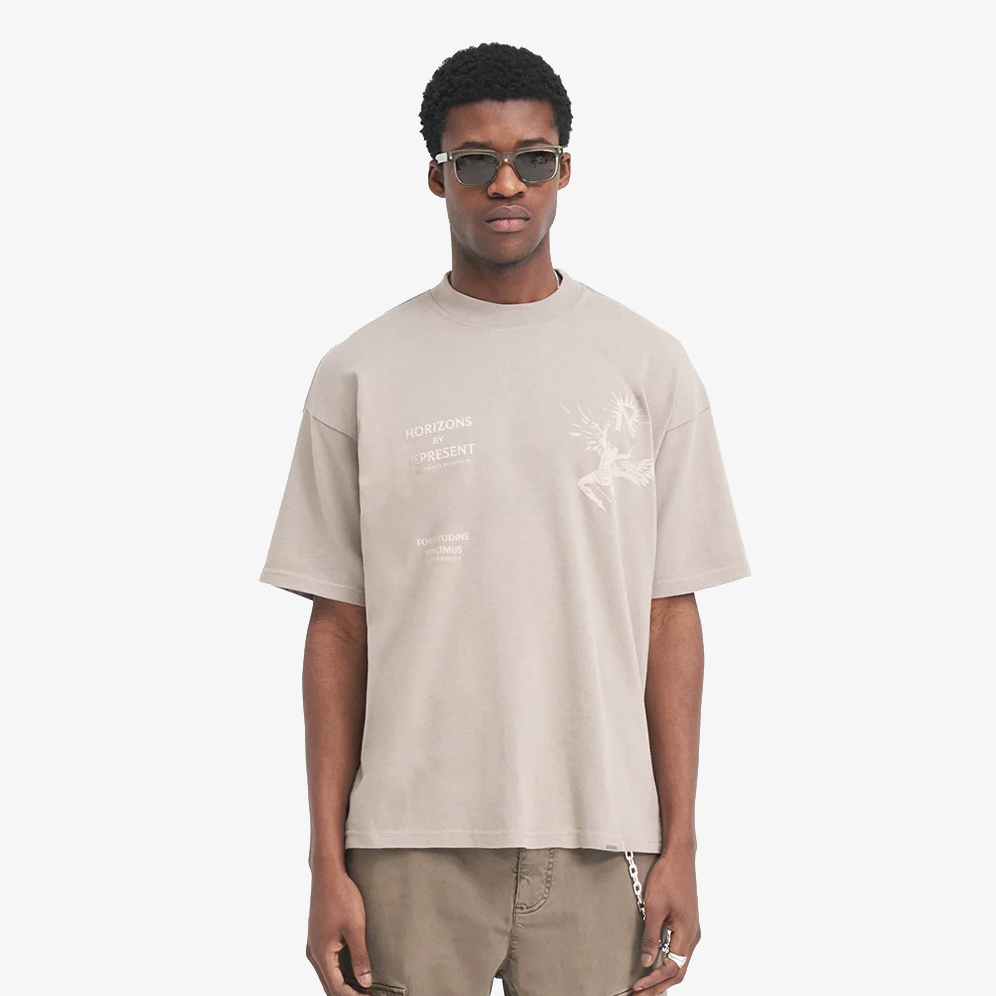 Represent | ICARUS T-SHIRT { TAUPE