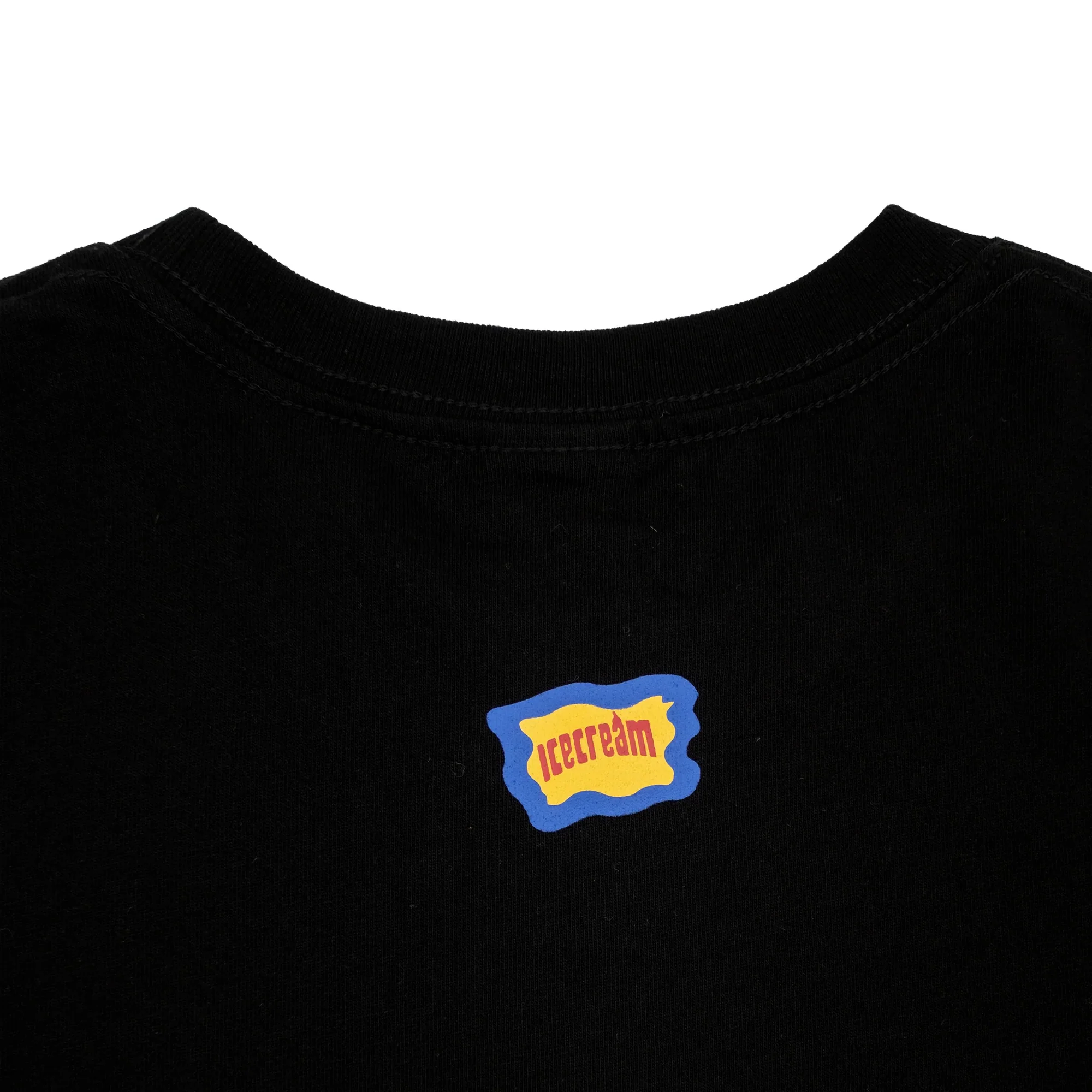 Icecream | COLLEGIATE S/S TEE { BLACK - Image 4