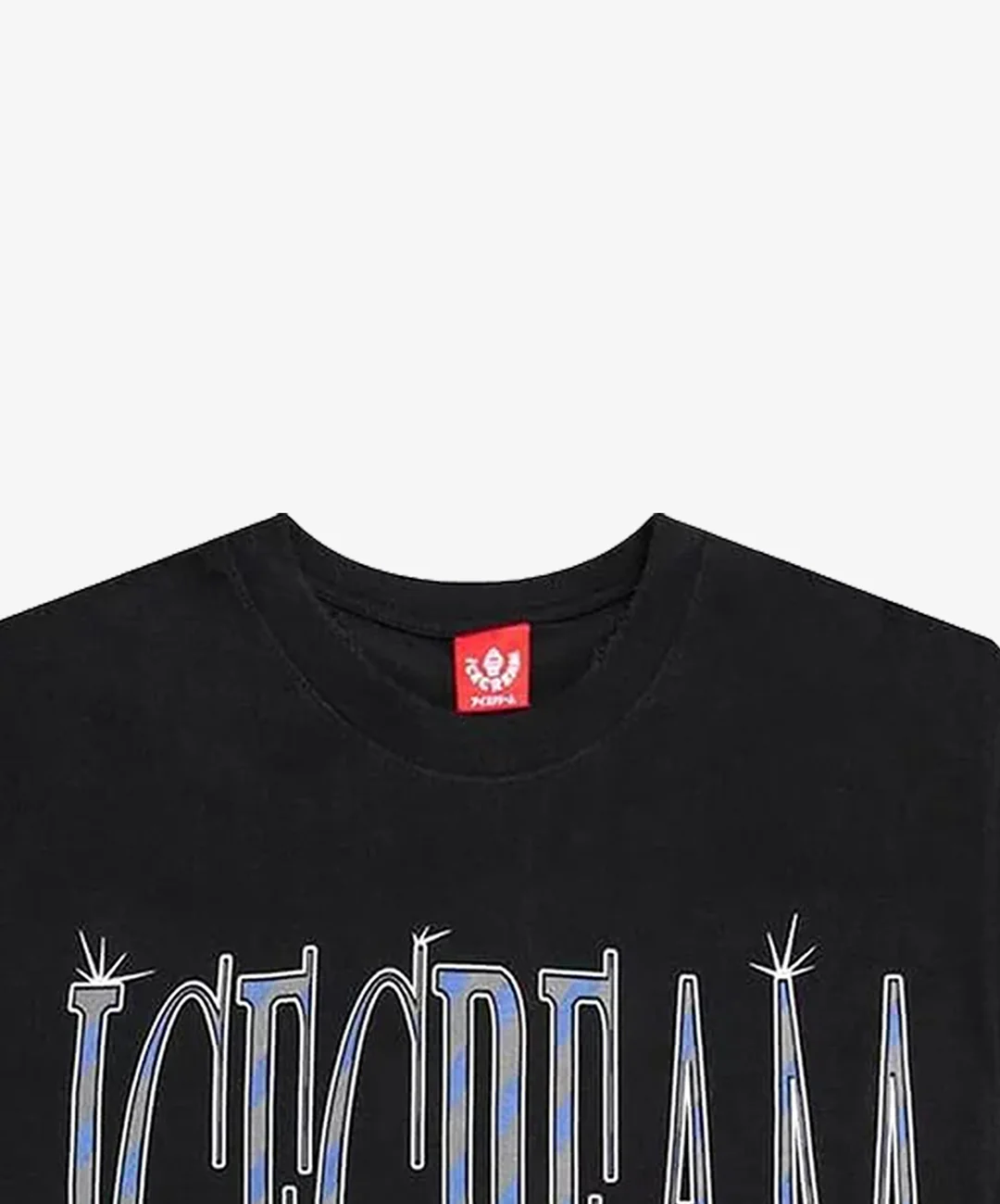 Icecream | FEAR OF A RICH PLANET S/S TEE { BLACK - Image 3