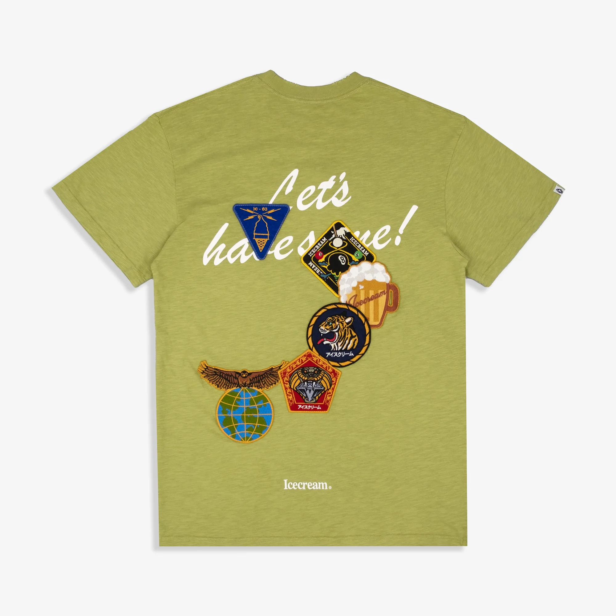 Icecream | PATCHES S/S KNIT { FERN - Image 2