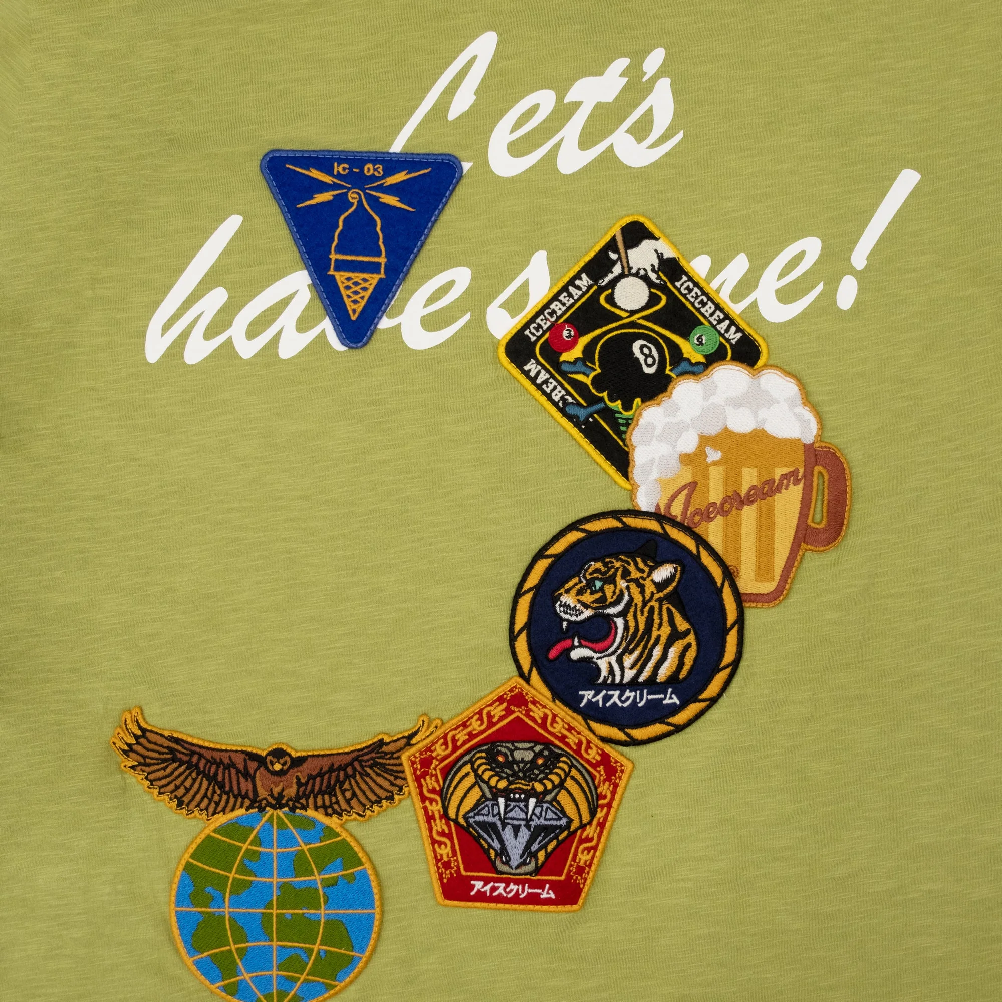 Icecream | PATCHES S/S KNIT { FERN - Image 4