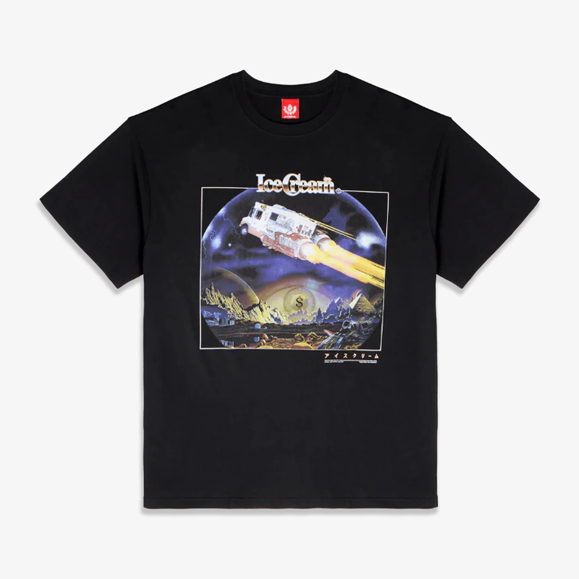 Icecream | STAR CONES S/S TEE { BLACK