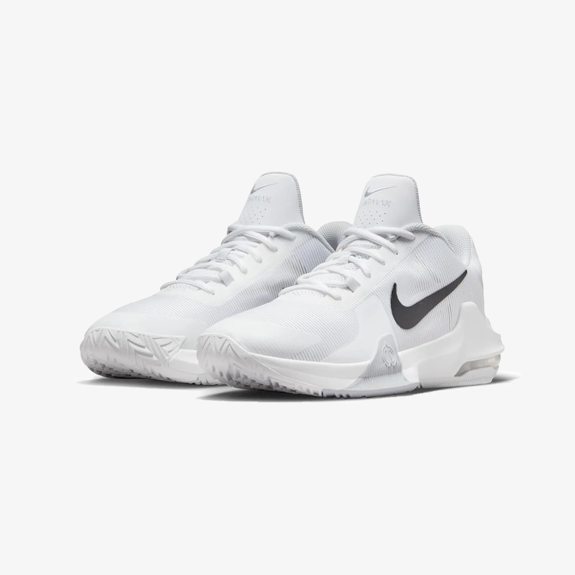Nike | IMPACT 4 { WHITE/BLACK-PURE PLATINUM - Image 2