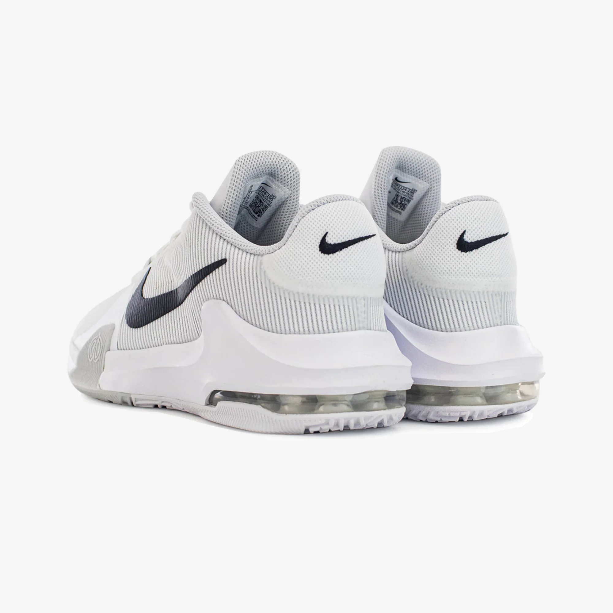 Nike | IMPACT 4 { WHITE/BLACK-PURE PLATINUM - Image 3