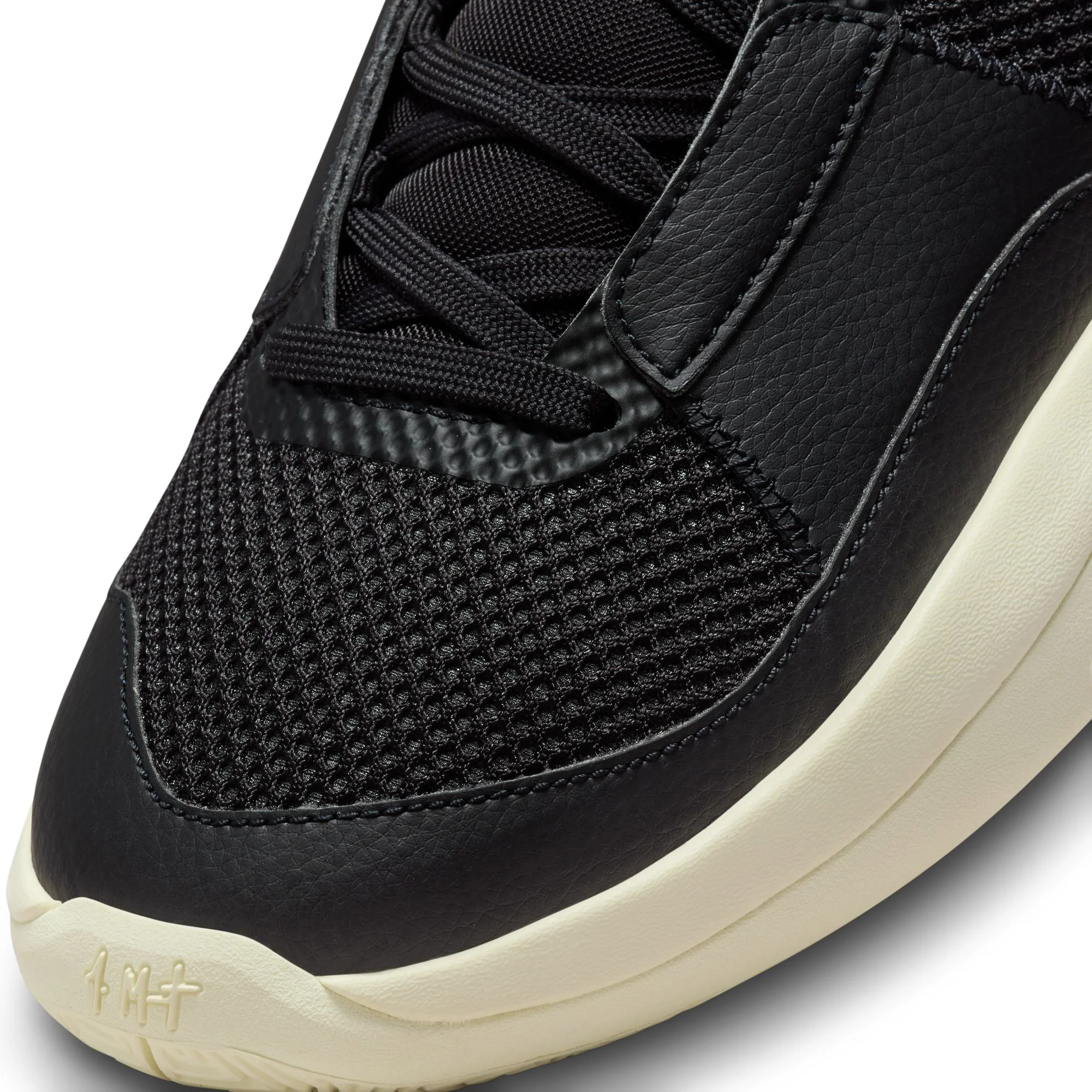 Jordan | JA MORANT JA 1 EP { BLACK/LIGHT SILVER-COCONUT MILK - Image 4