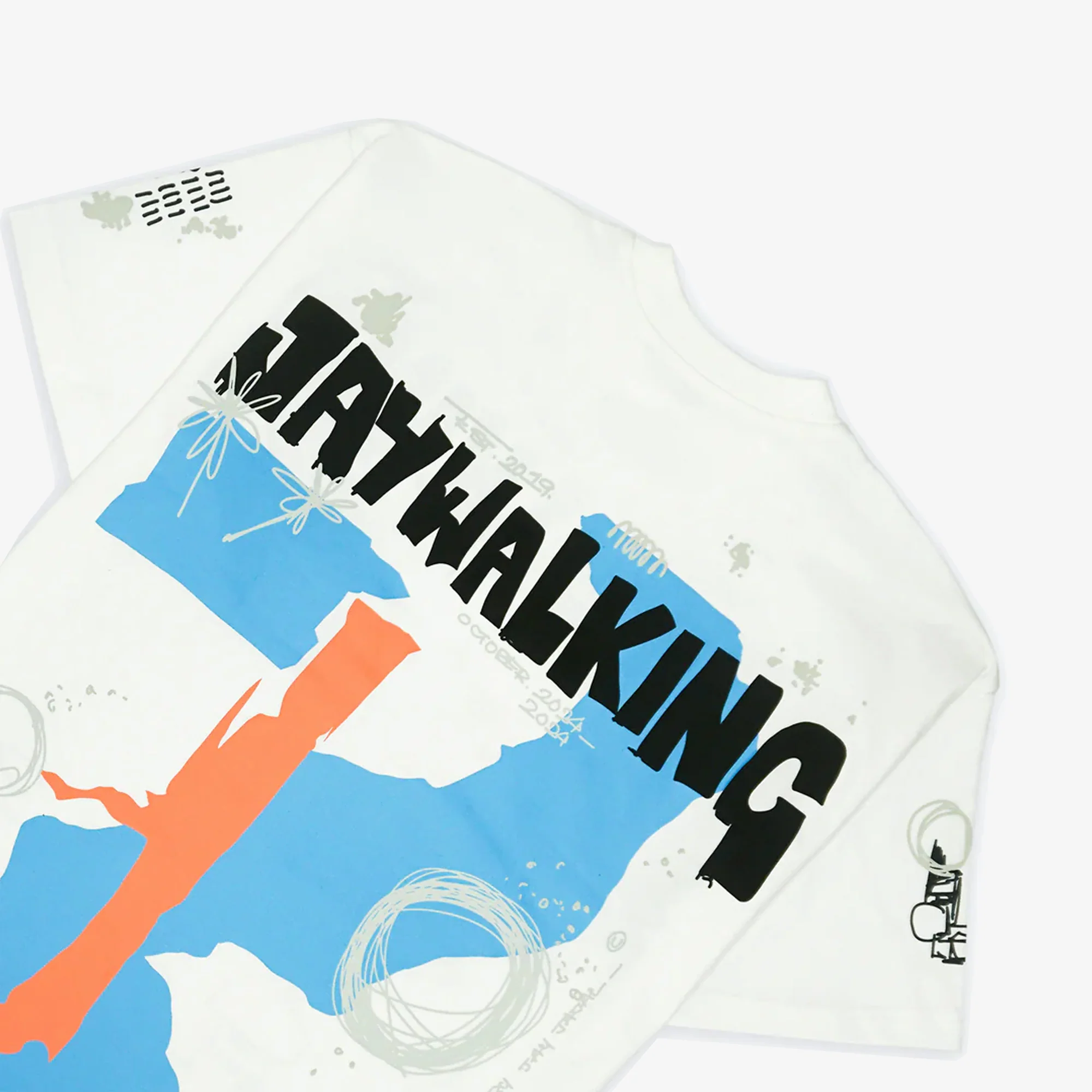 JAYWALKING | ART PRO 3.0 T-SHIRT { WHITE - Image 4