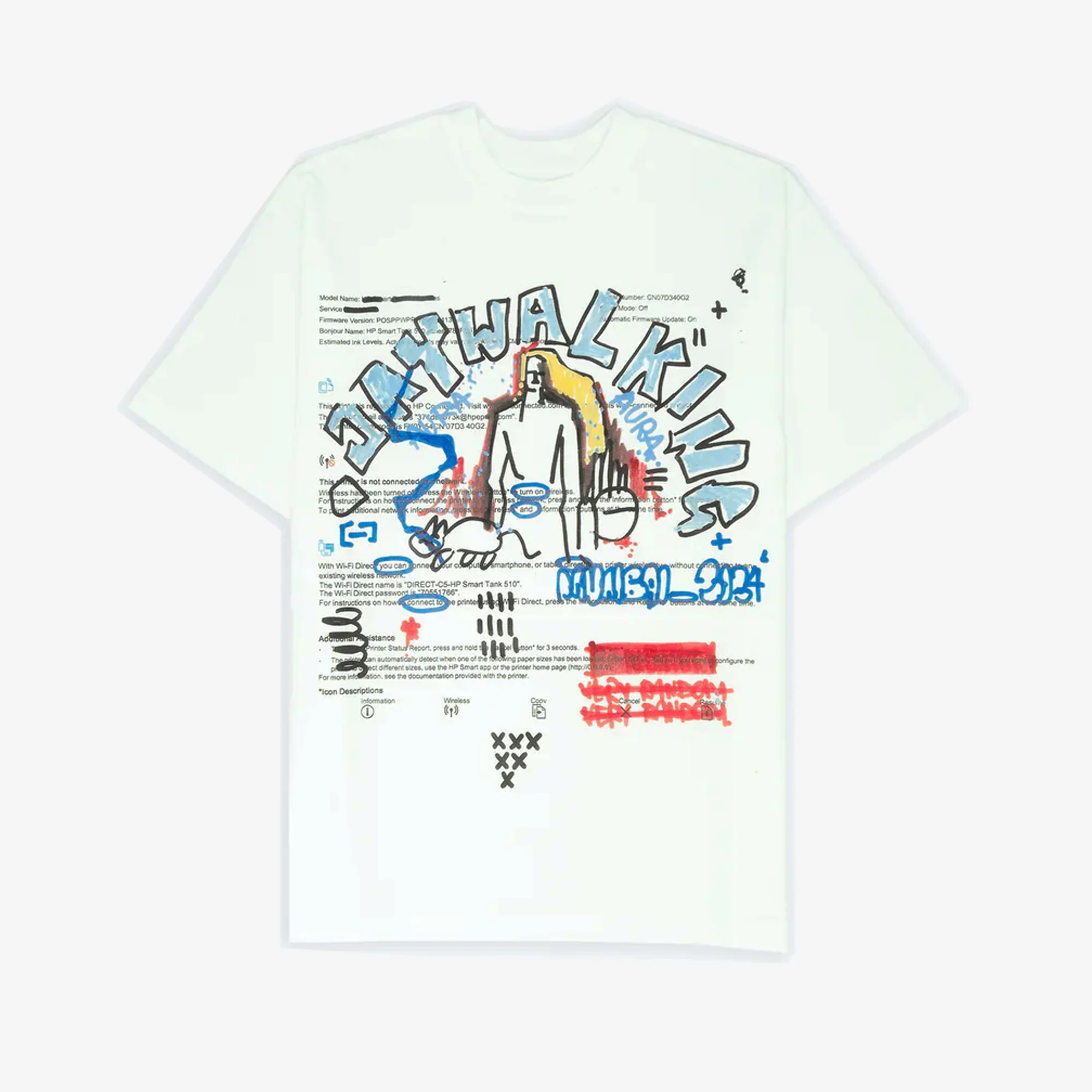 JAYWALKING | AURA T-SHIRT { WHITE