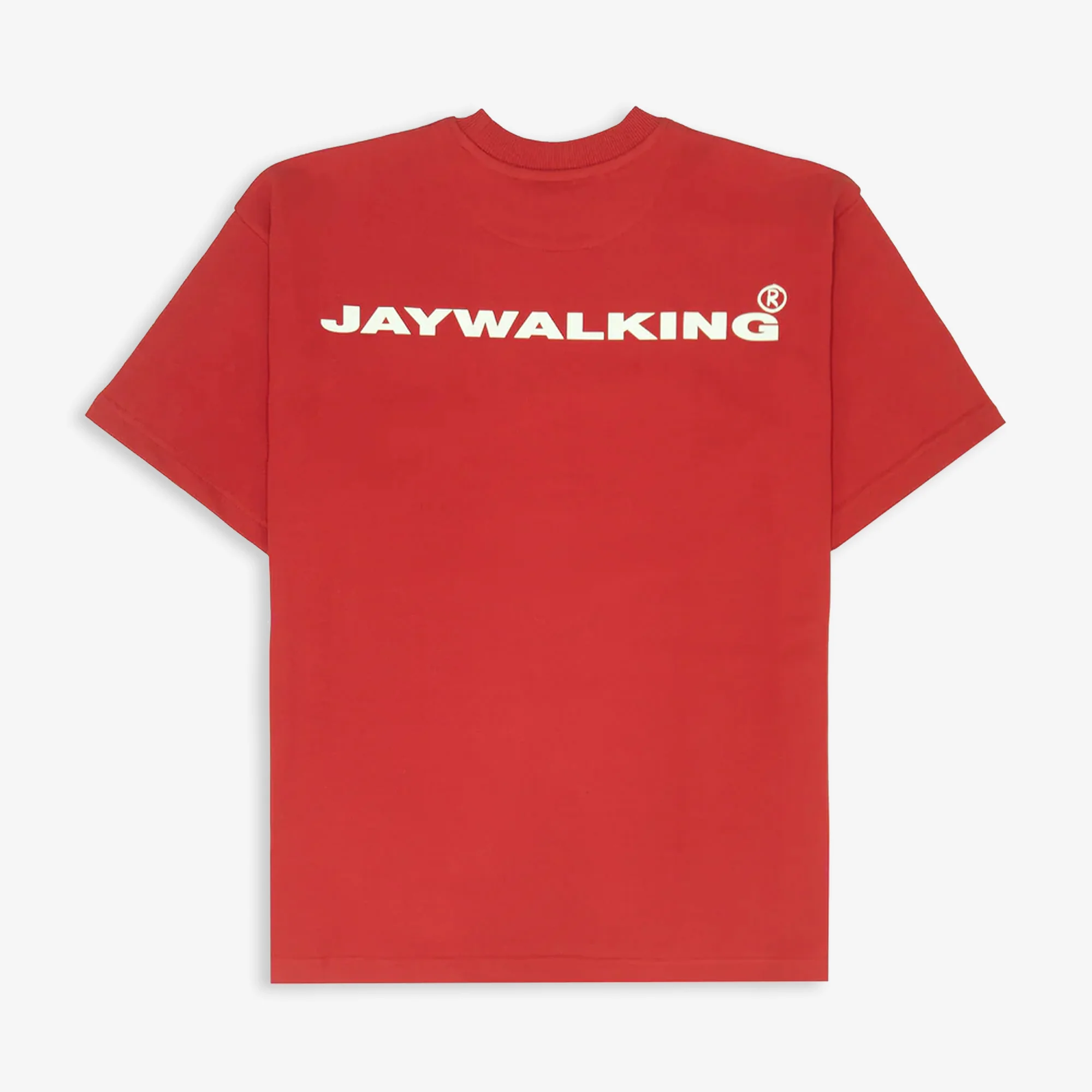 JAYWALKING | BASICS T-SHIRT { RED - Image 2