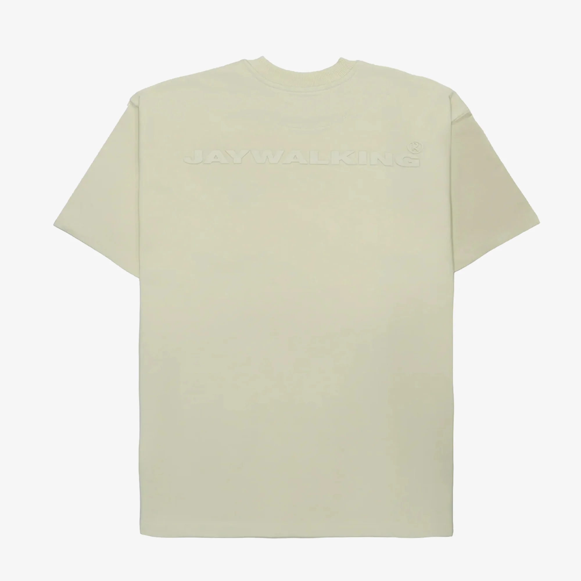 JAYWALKING | BASICS T-SHIRT { WHITE MONOCHROME - Image 2