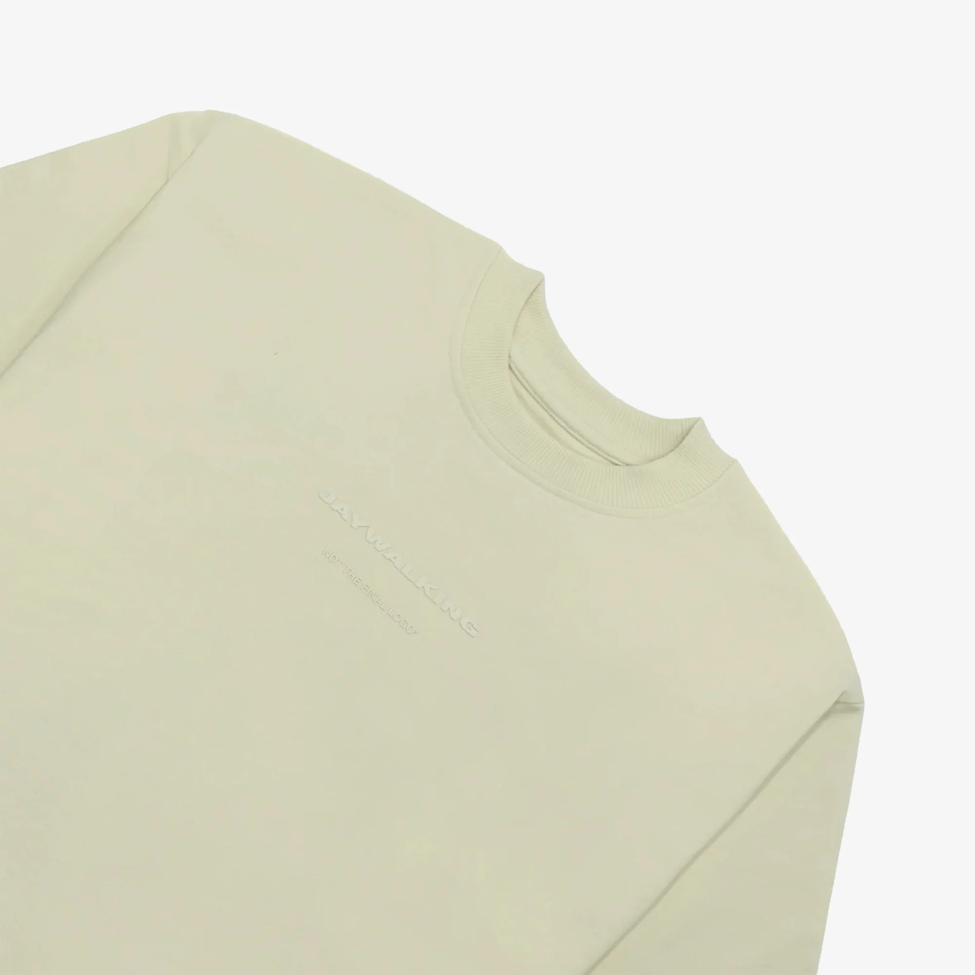 JAYWALKING | BASICS T-SHIRT { WHITE MONOCHROME - Image 4