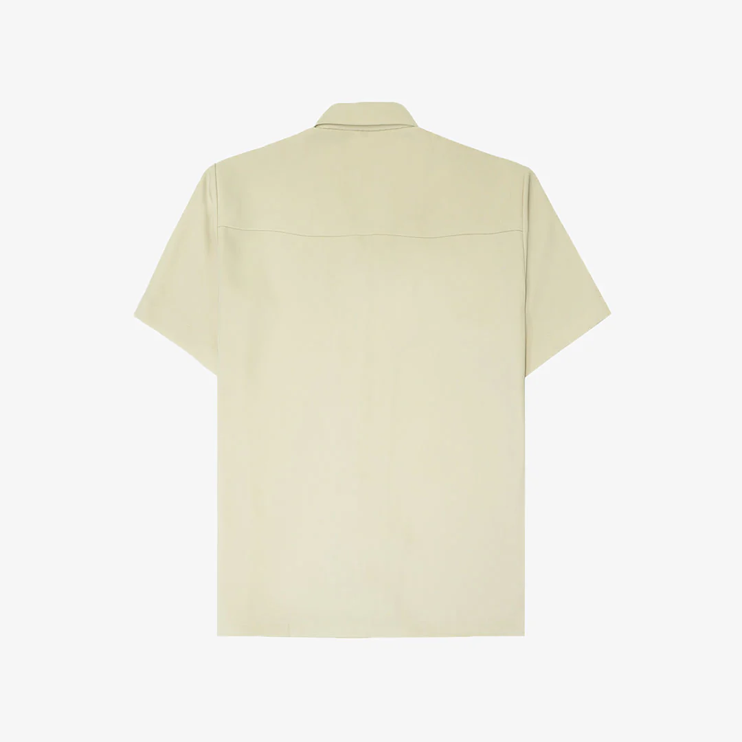 JAYWALKING | BEIGE LINEN SHIRT { BEIGE - Image 2