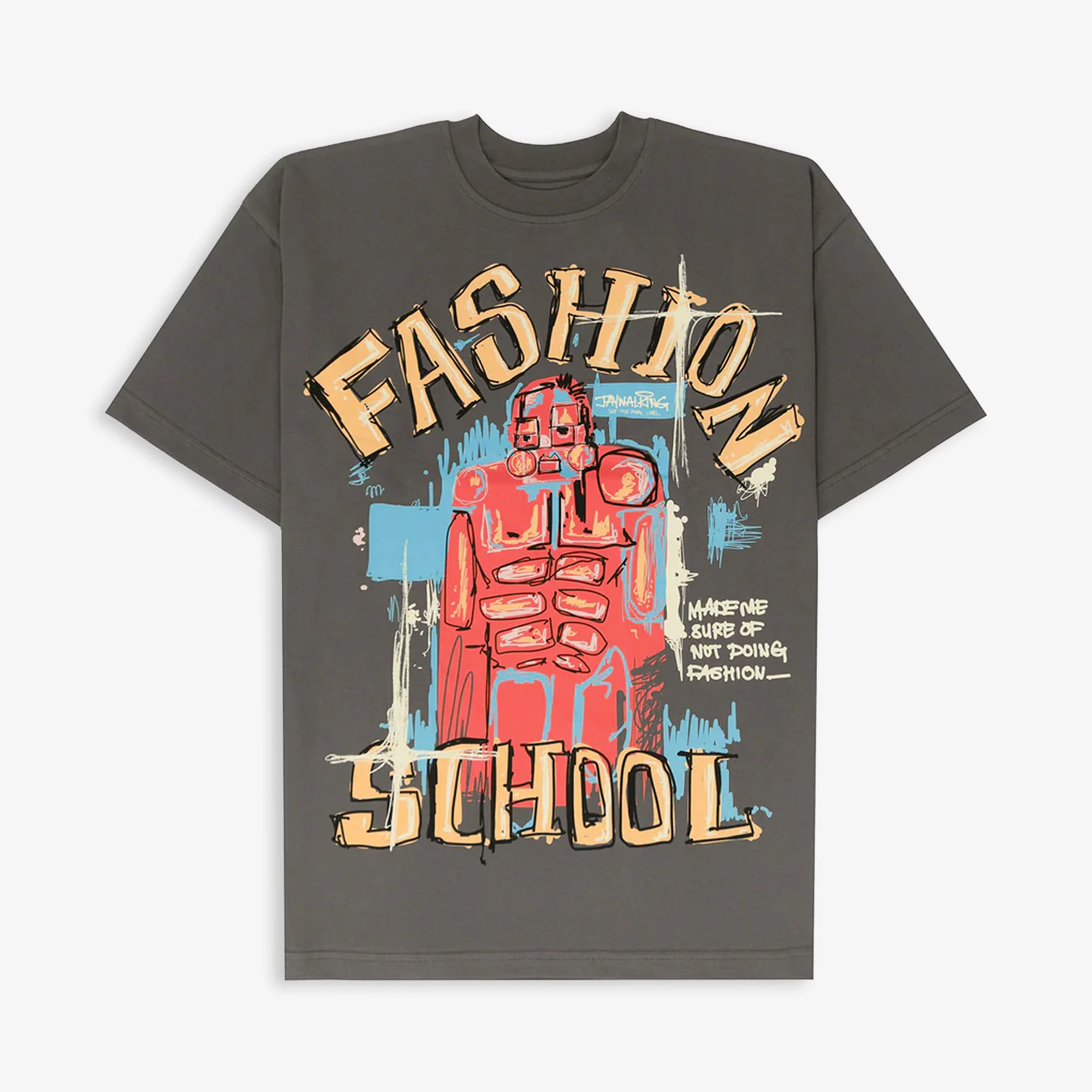 JAYWALKING | FASHION SCHOOL 2.0 T-SHIRT { GREY