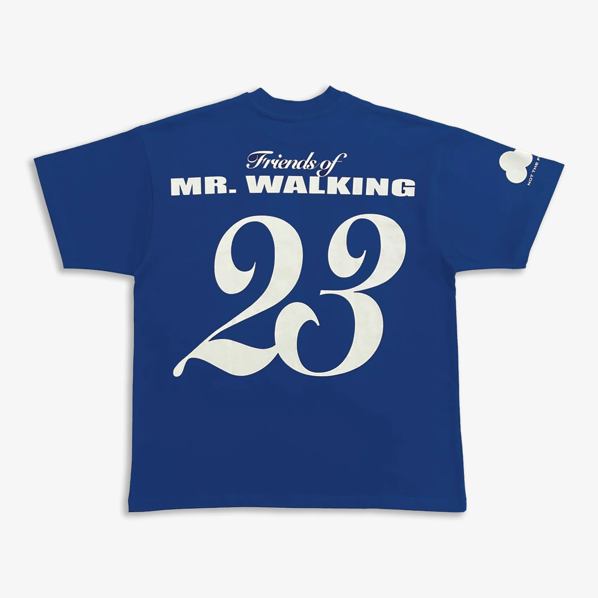 JAYWALKING | FRIENDS OF MR. WALKING T-SHIRT { BLUE - Image 2