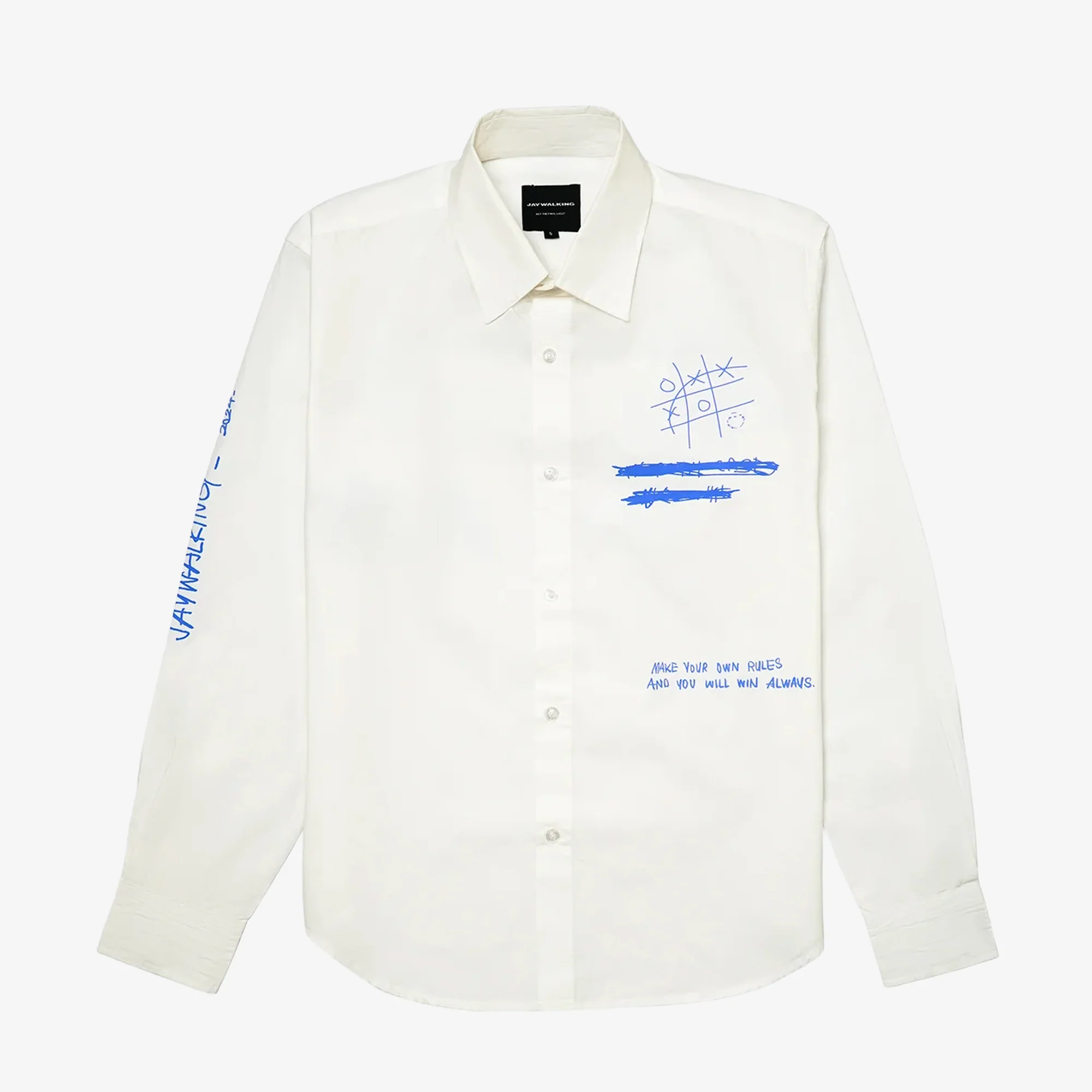 JAYWALKING | GOOD ENERGY SHIRT { WHITE