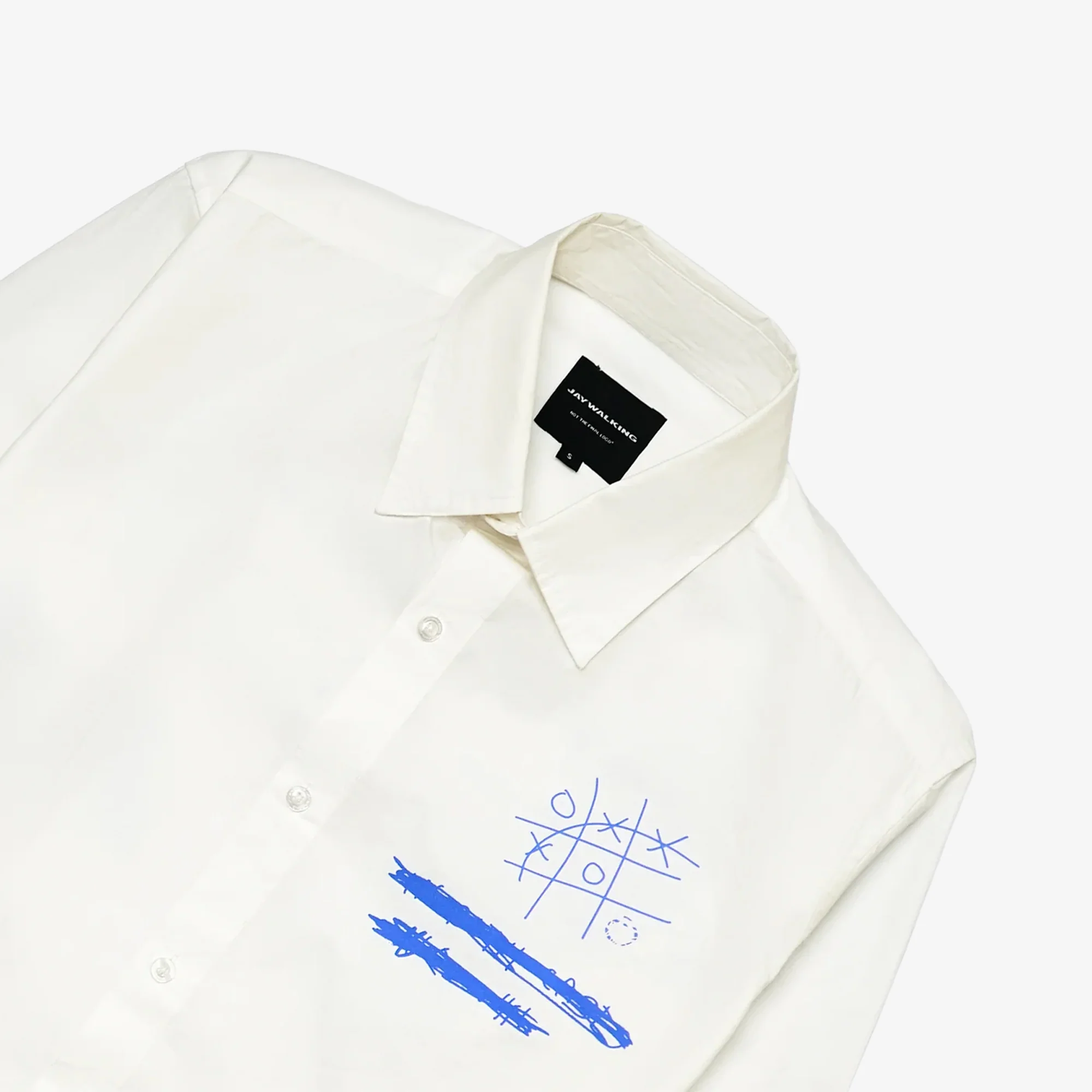 JAYWALKING | GOOD ENERGY SHIRT { WHITE - Image 3