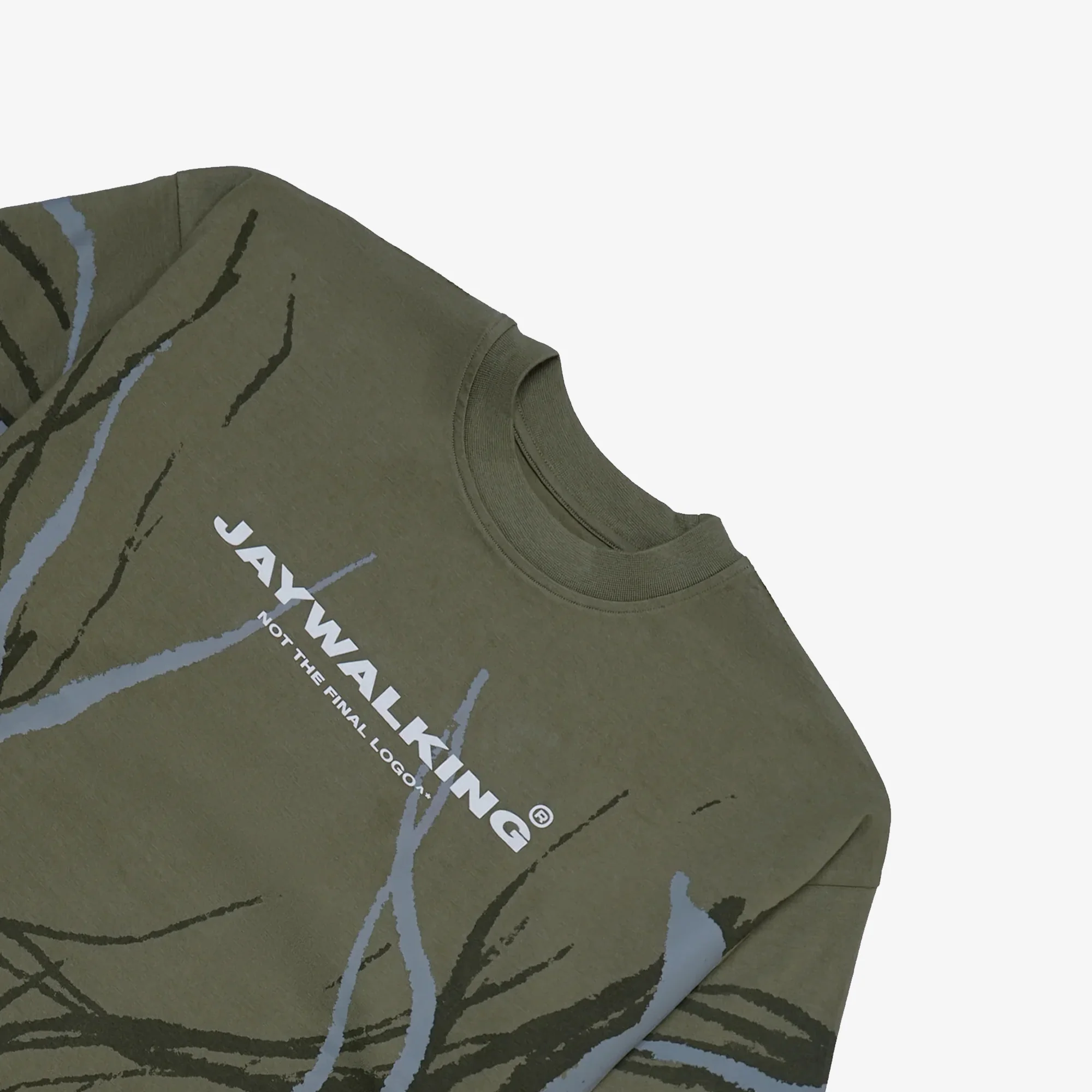 JAYWALKING | ROOTS T-SHIRT { BROWN - Image 3