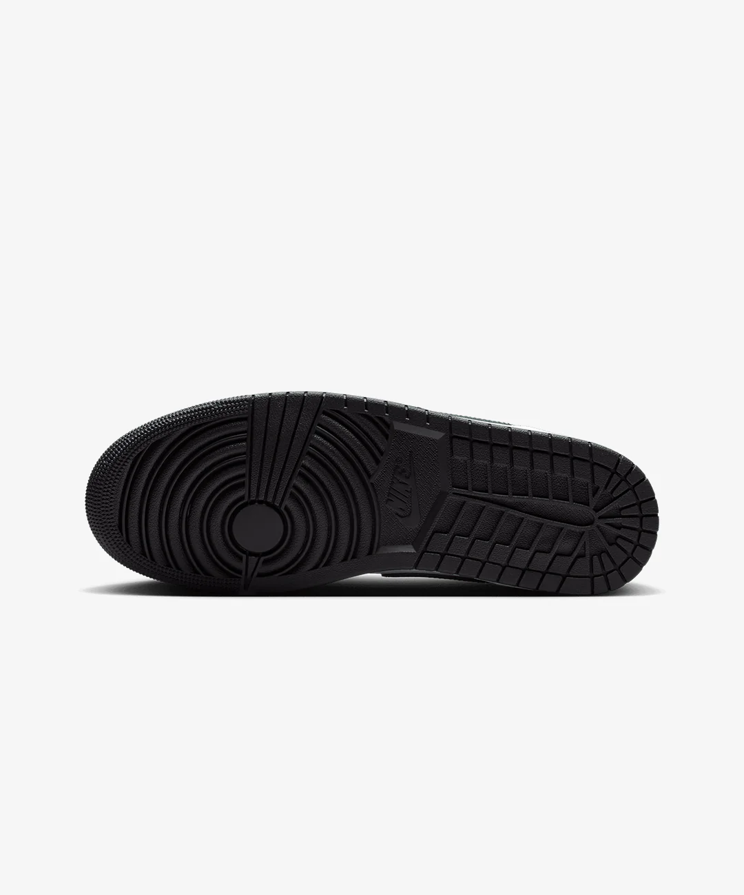 JORDAN | AIR JORDAN 1 LOW { BLACK/SUMMIT WHITE-GORGE GREEN - Image 7