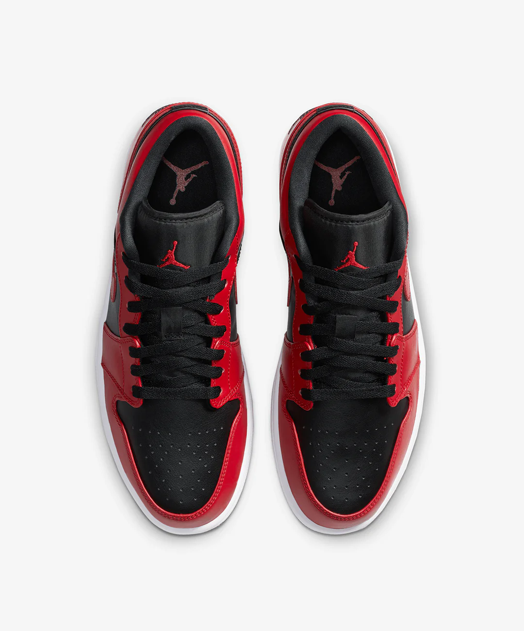 JORDAN | AIR JORDAN 1 LOW { GYM RED/BLACK-WHITE - Image 2