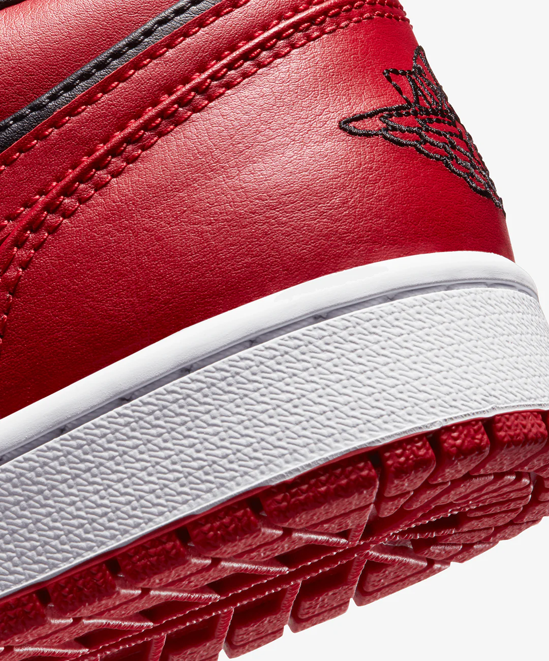 JORDAN | AIR JORDAN 1 LOW { GYM RED/BLACK-WHITE - Image 6