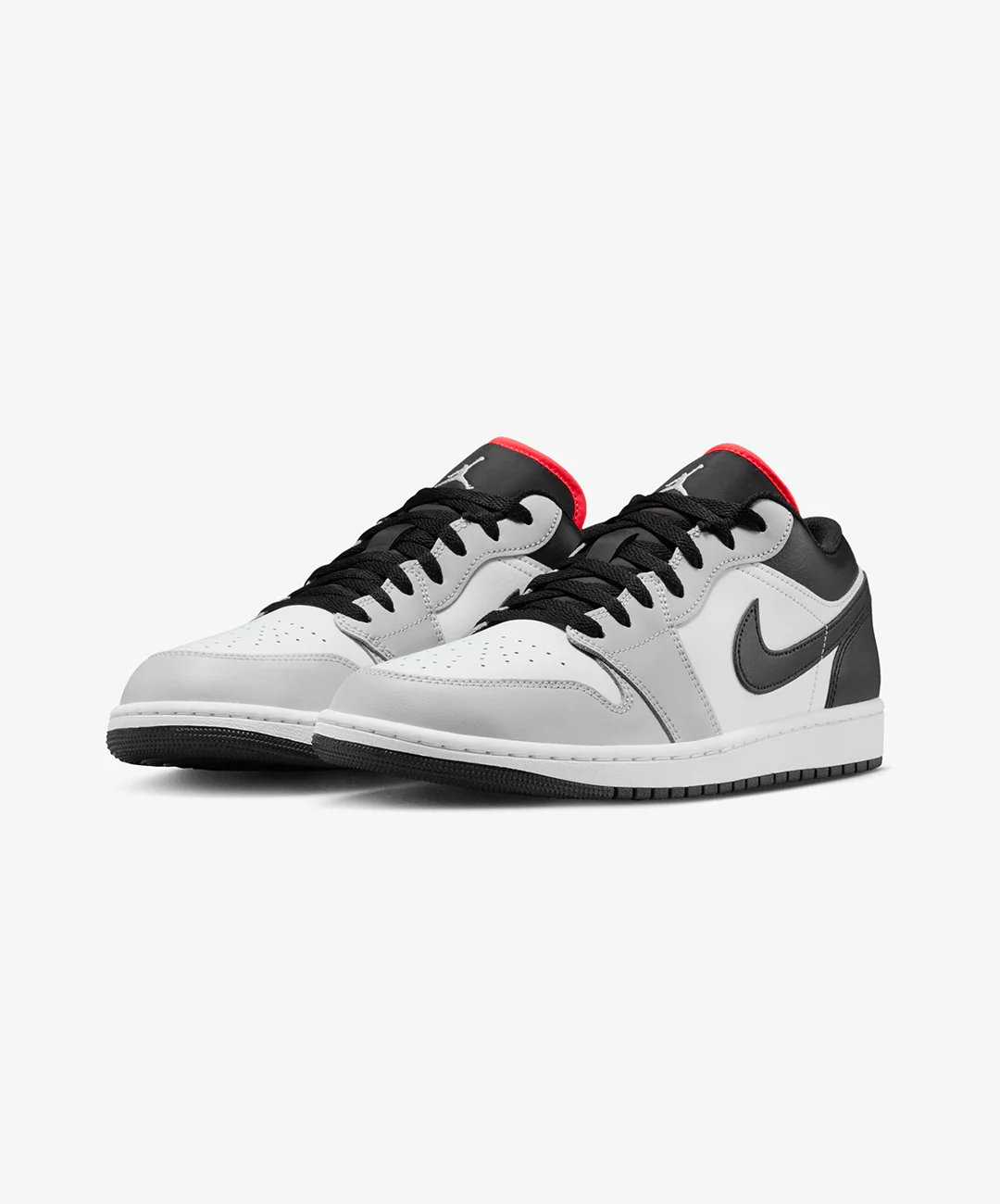 JORDAN | AIR JORDAN 1 LOW { NEUTRAL GREY/BLACK-SUMMIT WHITE - Image 3