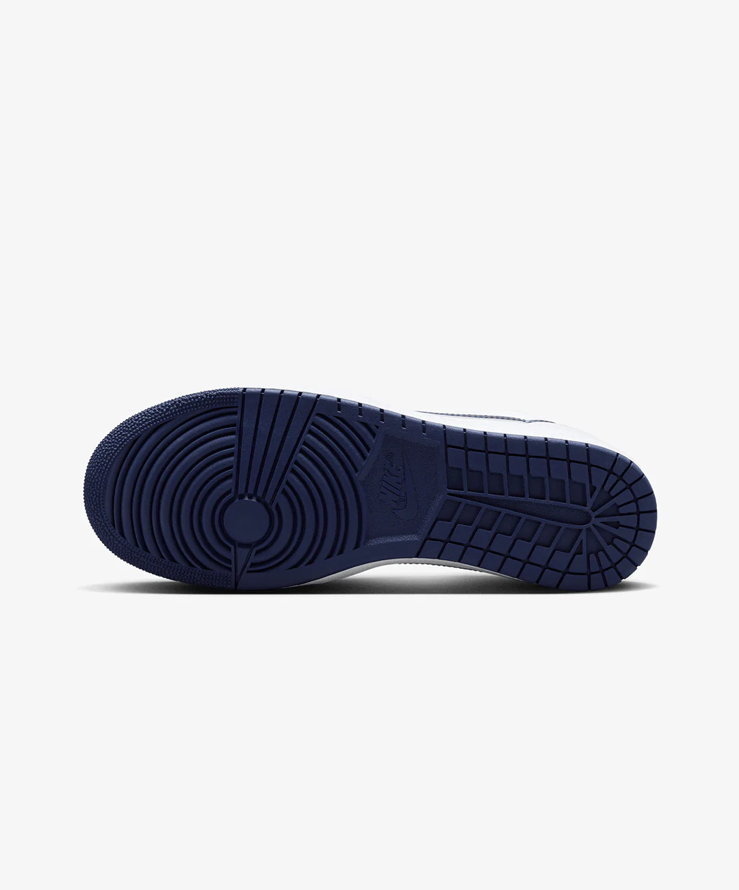 JORDAN | AIR JORDAN 1 LOW '85 { WHITE/NAVY-WHITE - Image 7