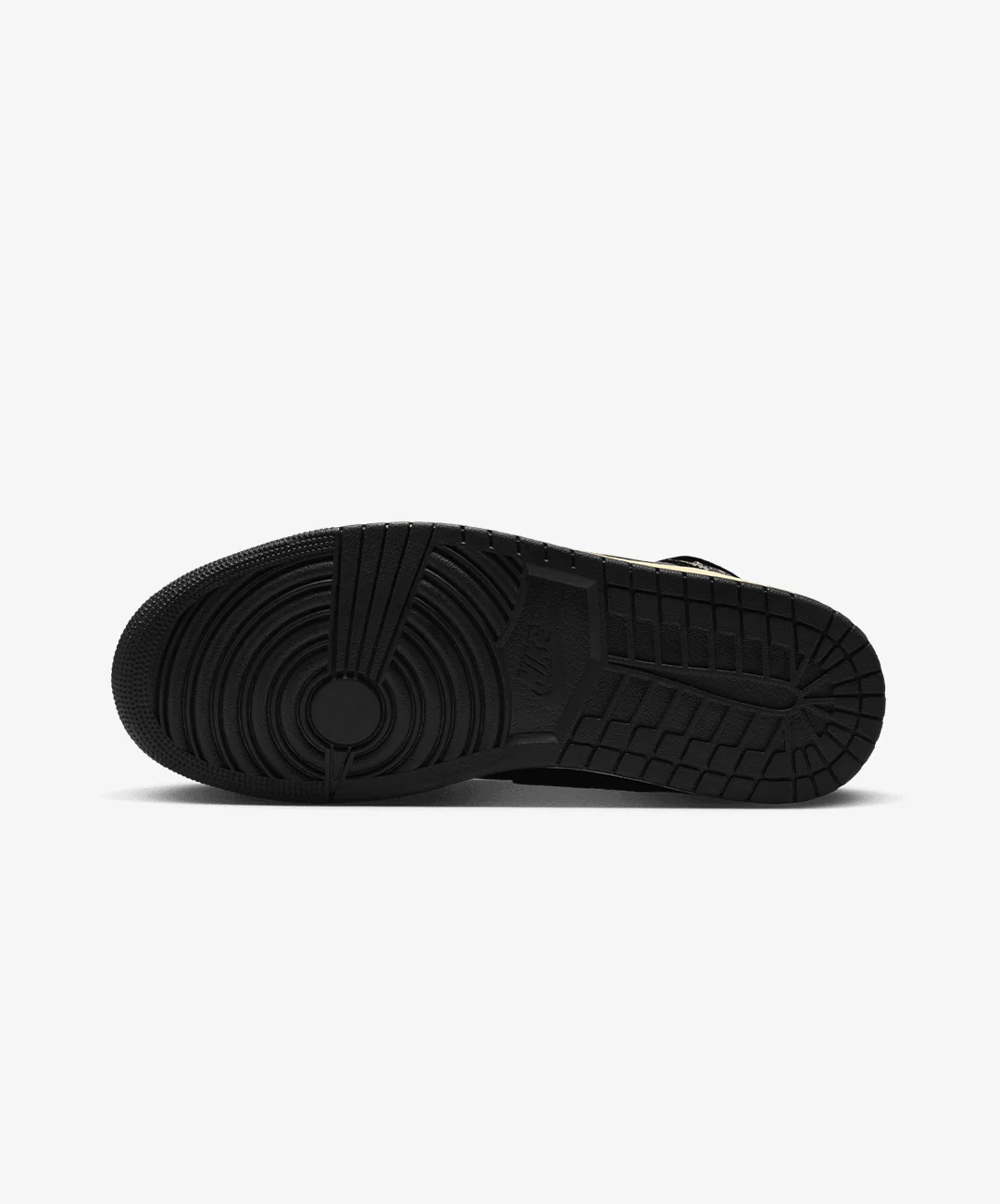 JORDAN | AIR JORDAN 1 MID SE { BLACK/OLIVE GREY-LT WILD MANGO - Image 7
