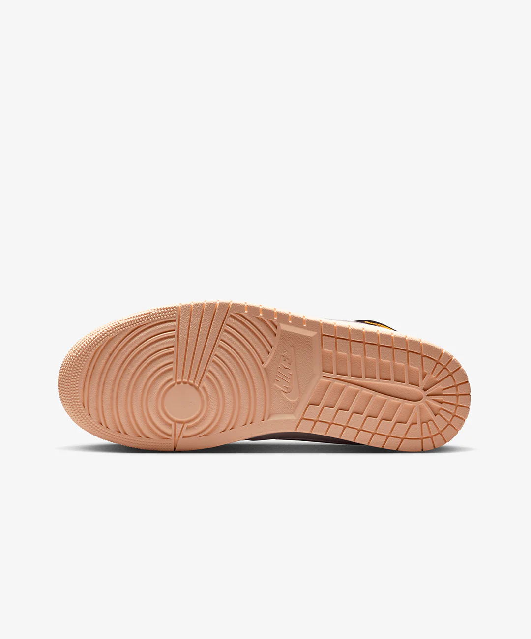 JORDAN | AIR JORDAN 1 MID SE { BLACK/UNIVERSITY GOLD-SAIL-PINKSICLE - Image 6